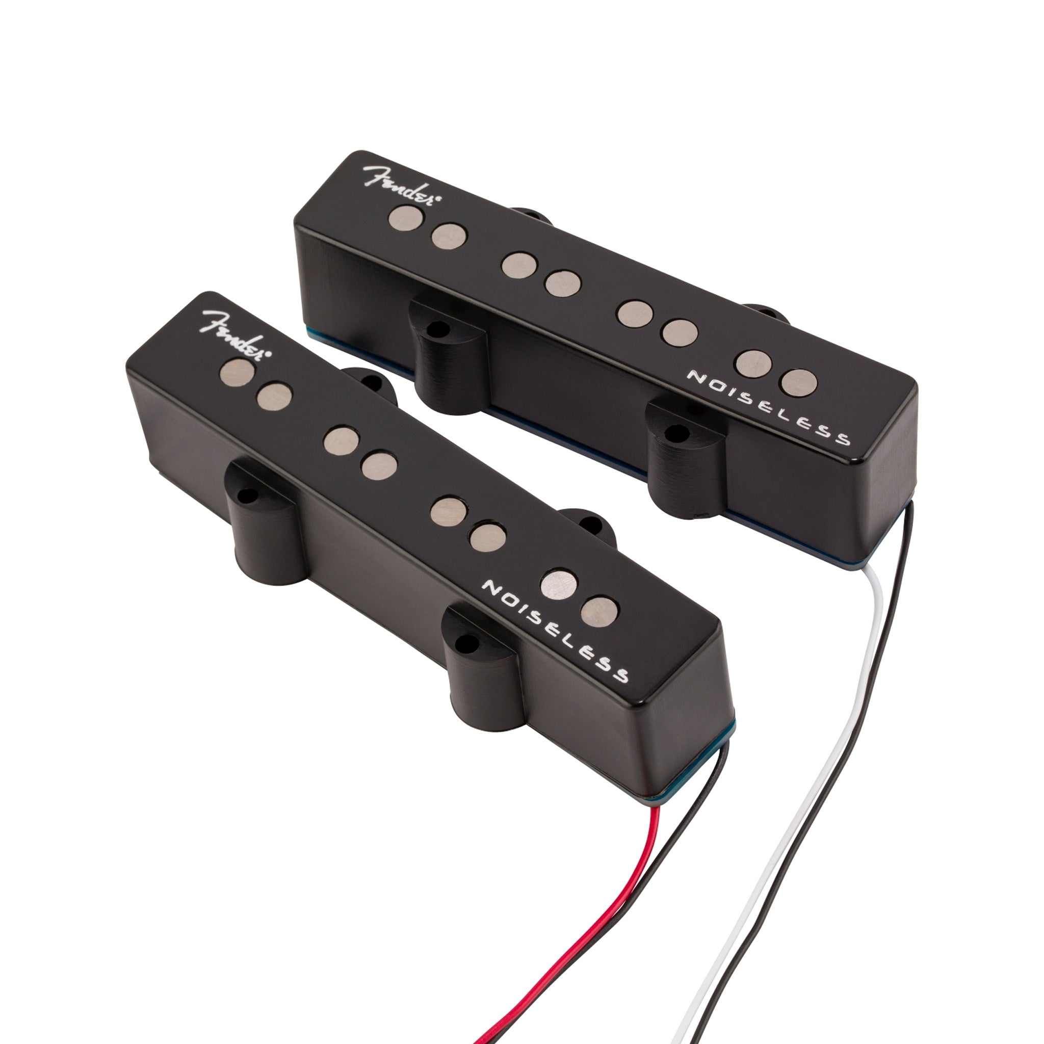 Fender Ultra Noiseless Vintage Style Jazz Bass Pickup Set for Enhanced Sound Performance