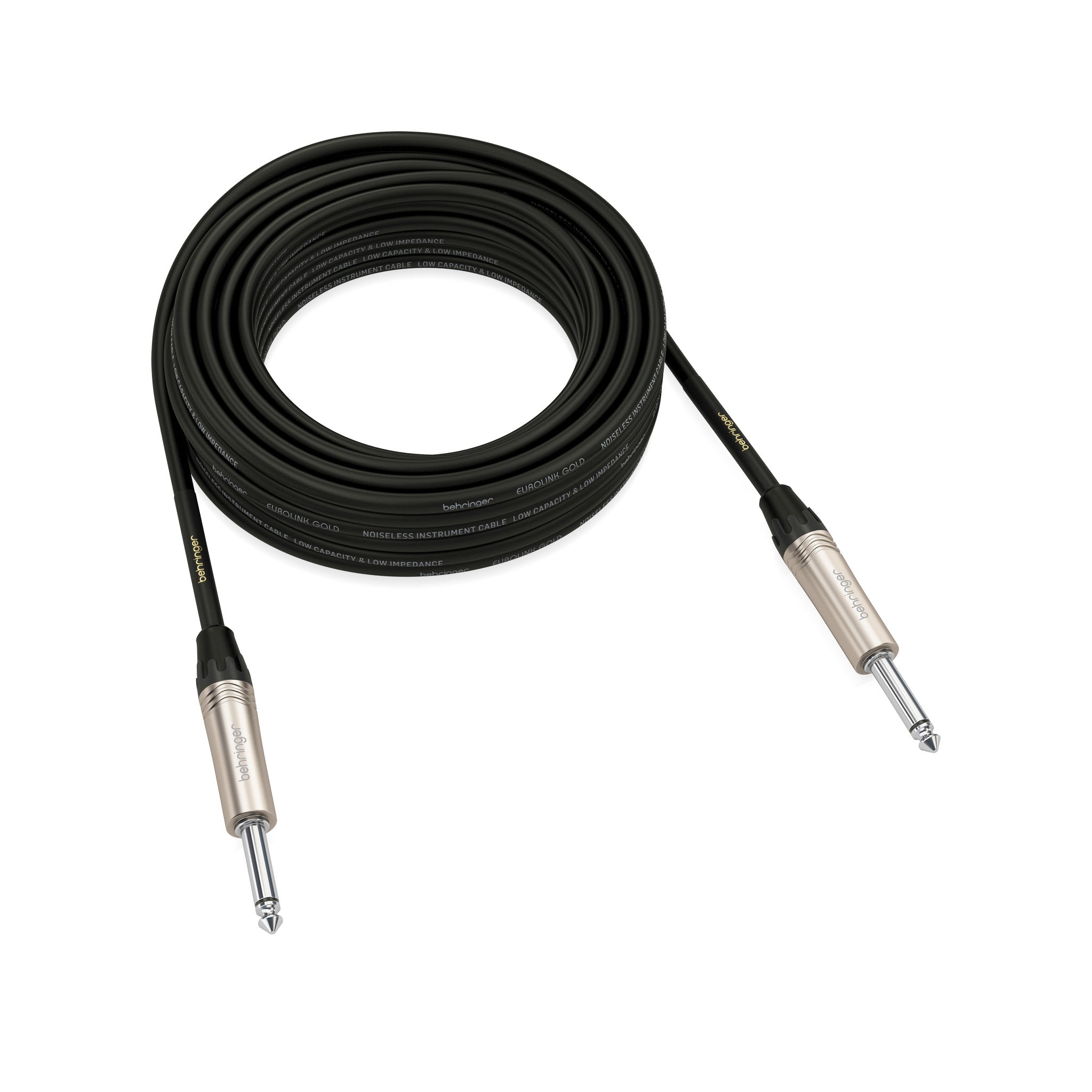 Behringer GIC1000 32.8-foot 1/4-inch TS Male High-quality Instrument Cable