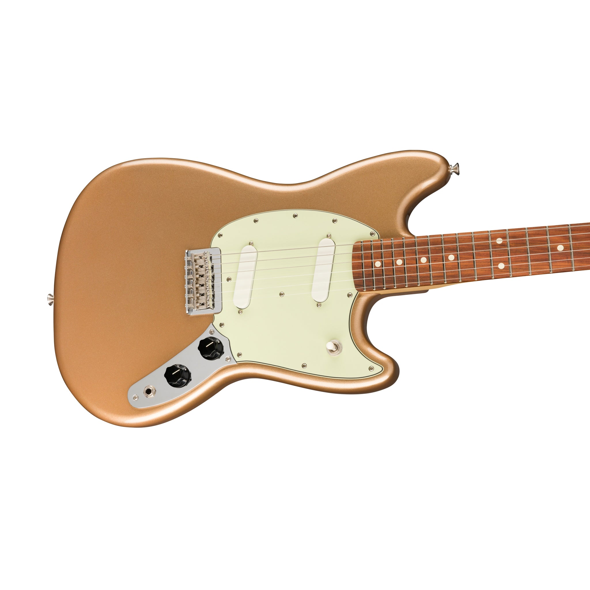 Fender Player Mustang Electric Guitar in Firemist Gold with Pau Ferro Fretboard