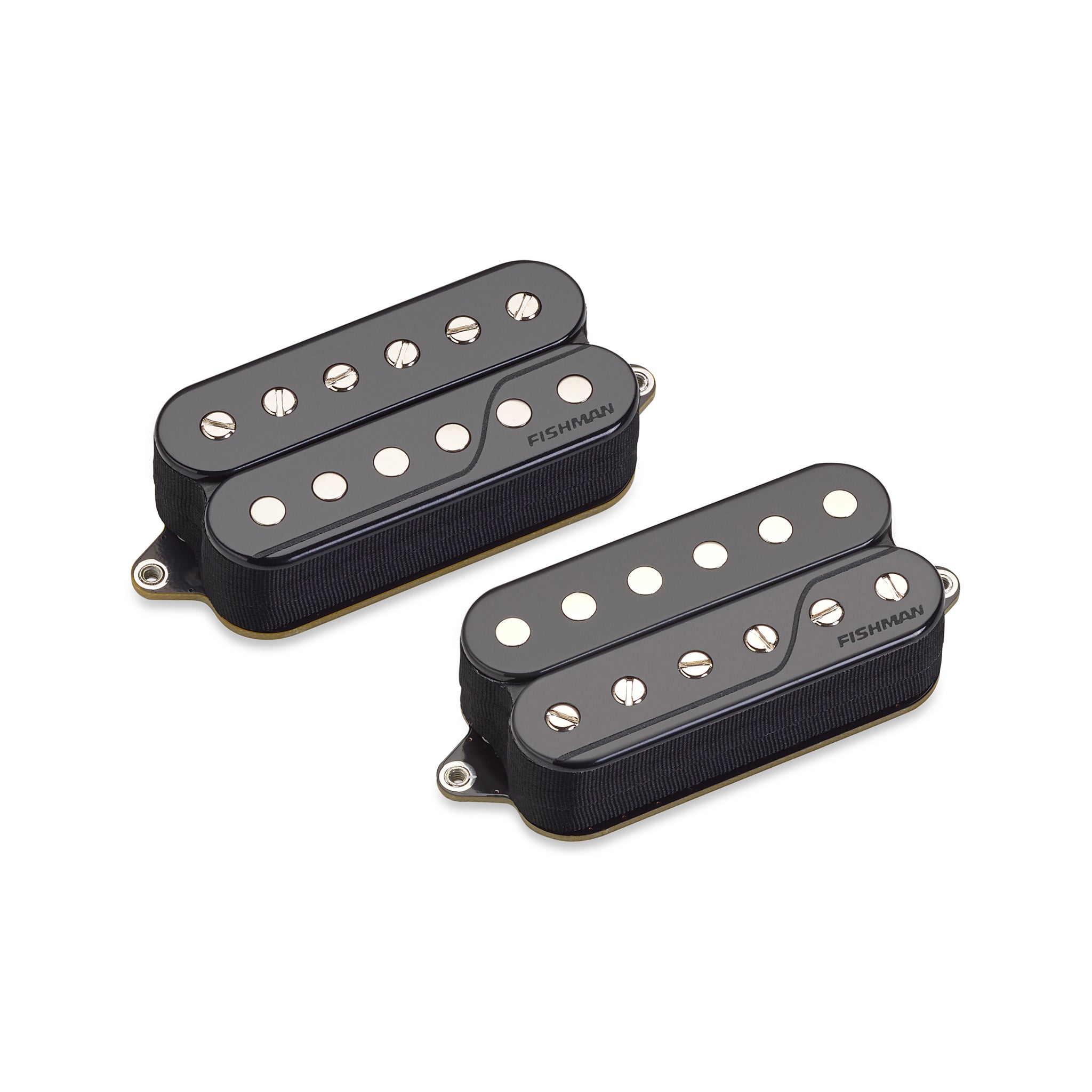 Fishman Fluence Classic Humbucker 6-String Electric Guitar Pickup Set with Open Core Design in Double Black Finish