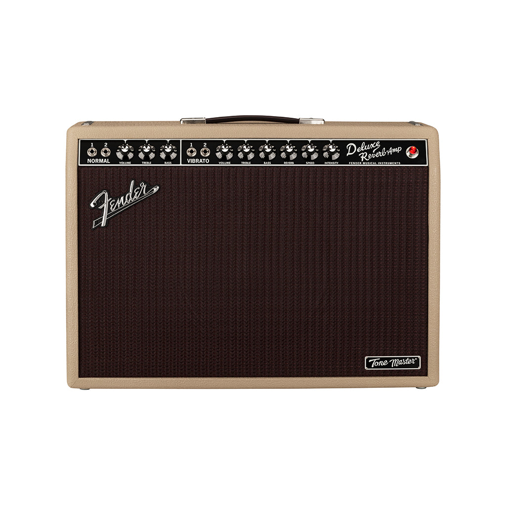 Blonde Fender Tone Master Deluxe Reverb 230V EUR Guitar Amplifier