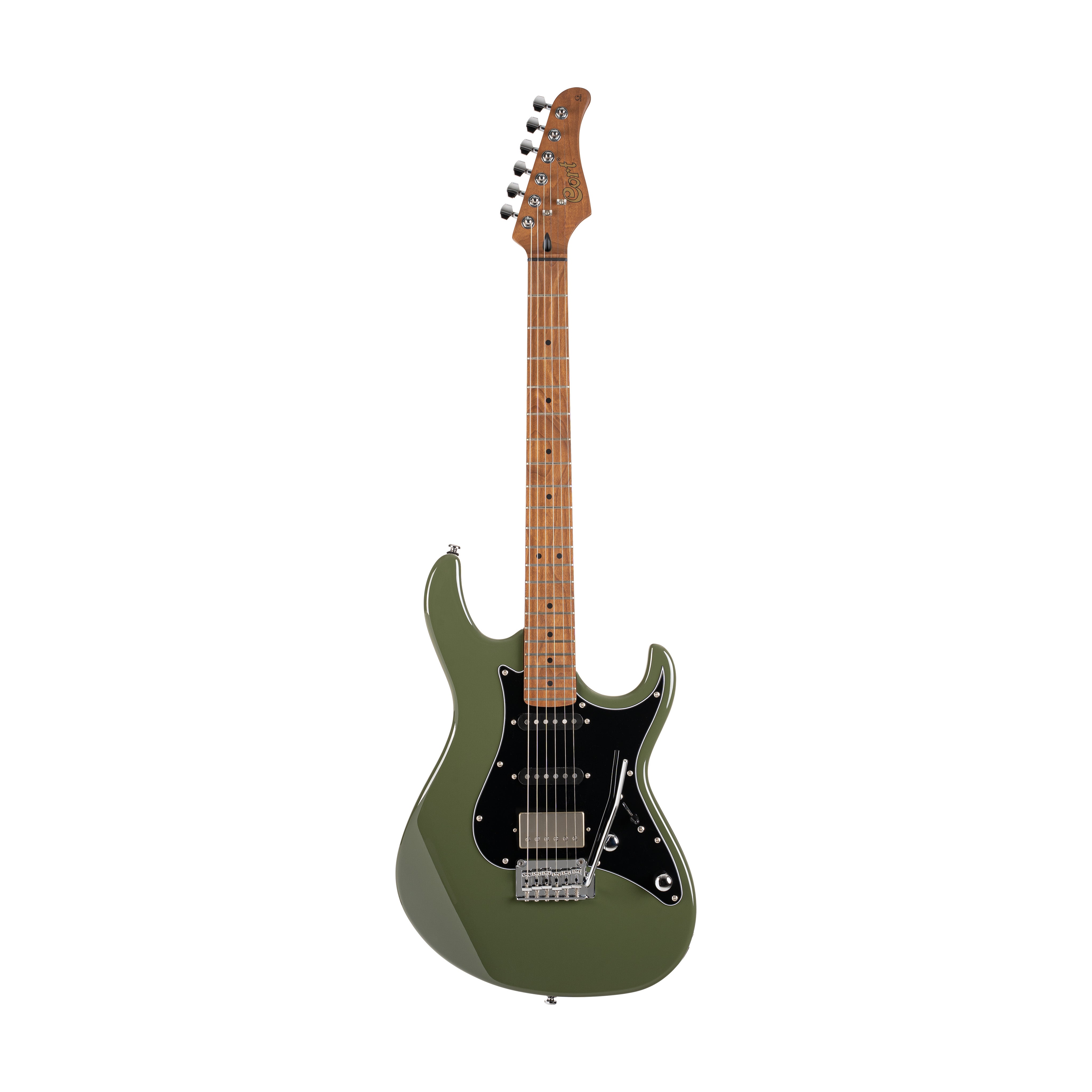 Cort G250SE-ODG Olive Dark Green Electric Guitar - Ideal for Musicians of All Levels