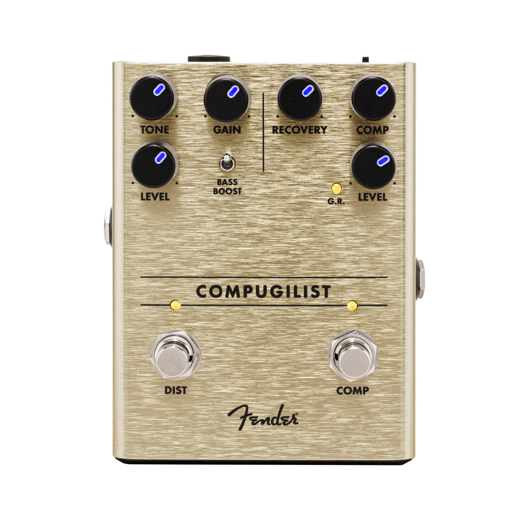 Fender All - Analog Compugilist Guitar Effects Pedal for Compression & Distortion