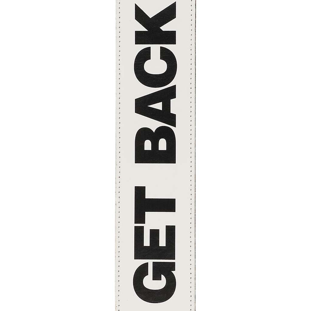 D'Addario 2.5-inch Vegan Guitar Strap Inspired by Beatles' Get Back