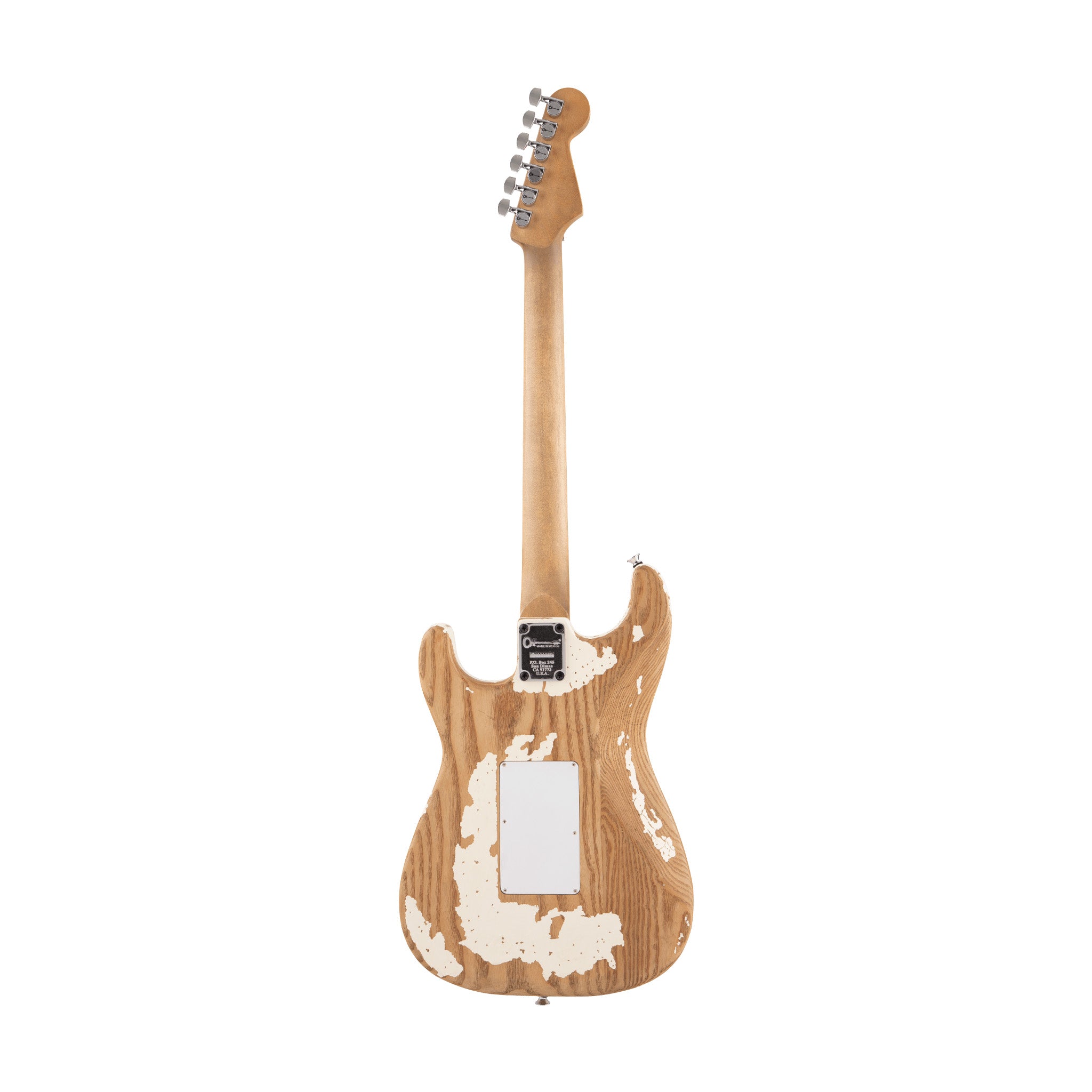 Charvel Limited Edition Henrik Danhage Signature Professional Modified Southern California Style 1 Electric Guitar in White Relic Finish