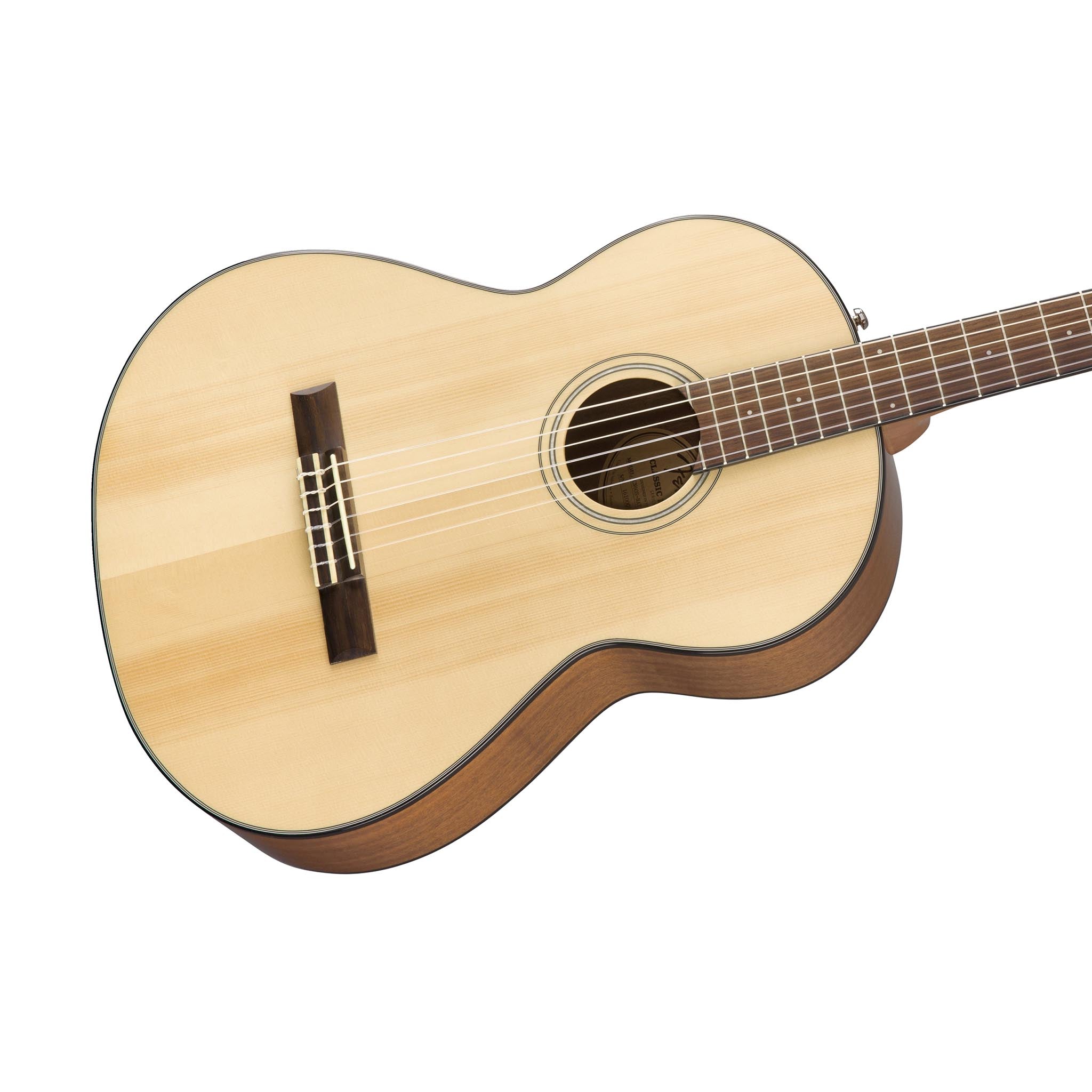 Fender CN-60S Natural Classical Guitar with Laurel Fretboard and Nylon Strings
