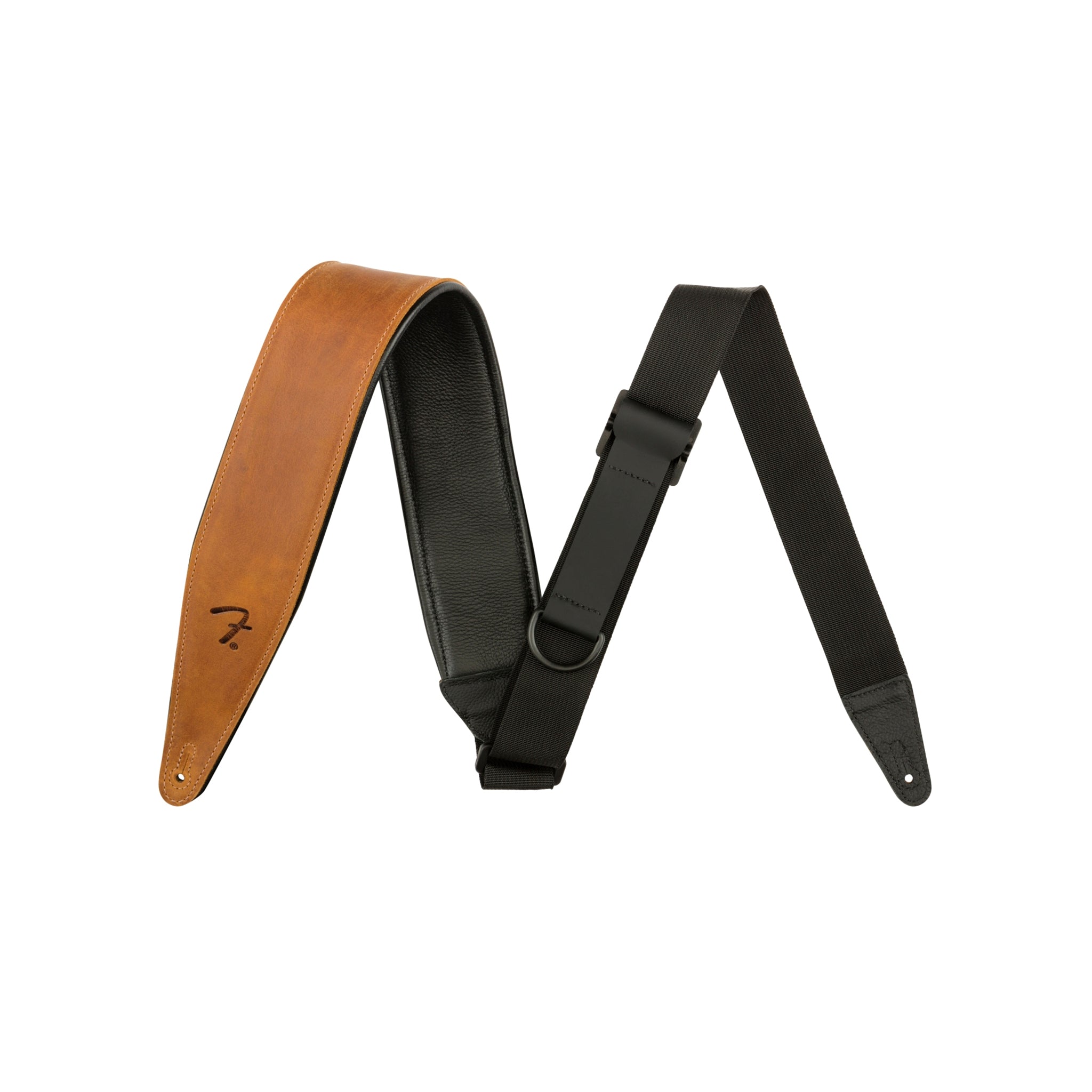 Fender Cognac Guitar Strap with Right Height Adjustable System