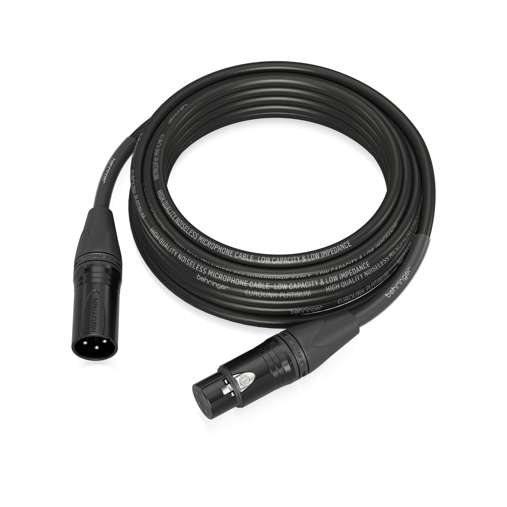 Behringer 32.8-Foot Premium XLR Female to Male Microphone Cable PMC1000