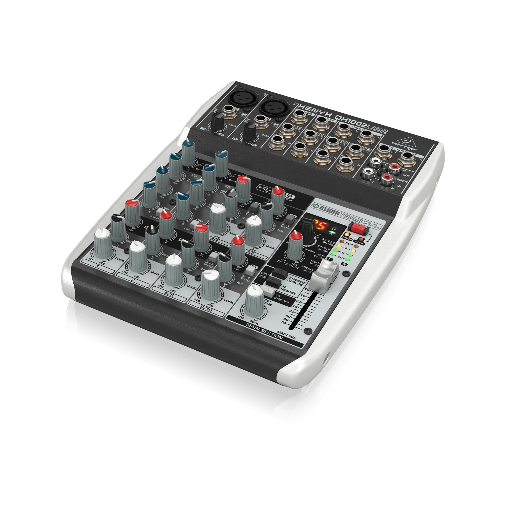 Behringer Xenyx QX1002USB Professional Audio Mixer with USB Connectivity and Built-in Effects