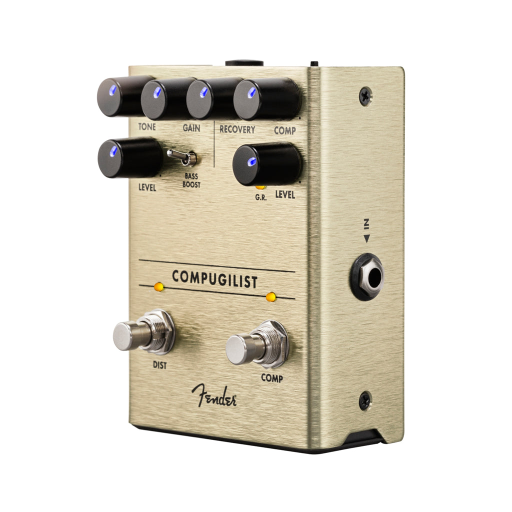 Fender All - Analog Compugilist Guitar Effects Pedal for Compression & Distortion