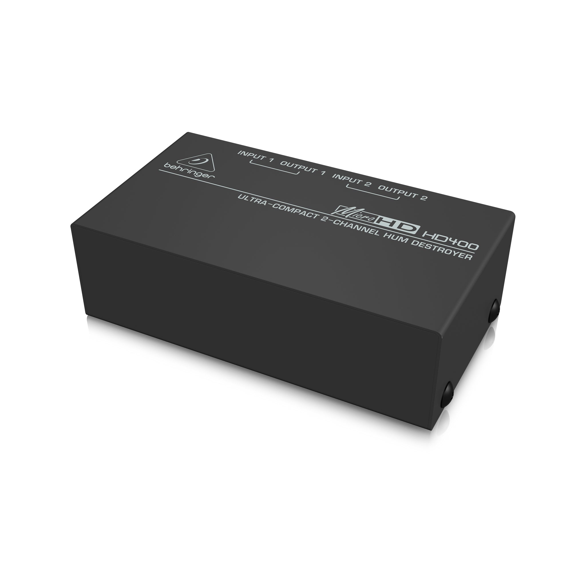 Behringer MicroHD HD400 2-Channel AC Hum Elimination Device for Audio Systems