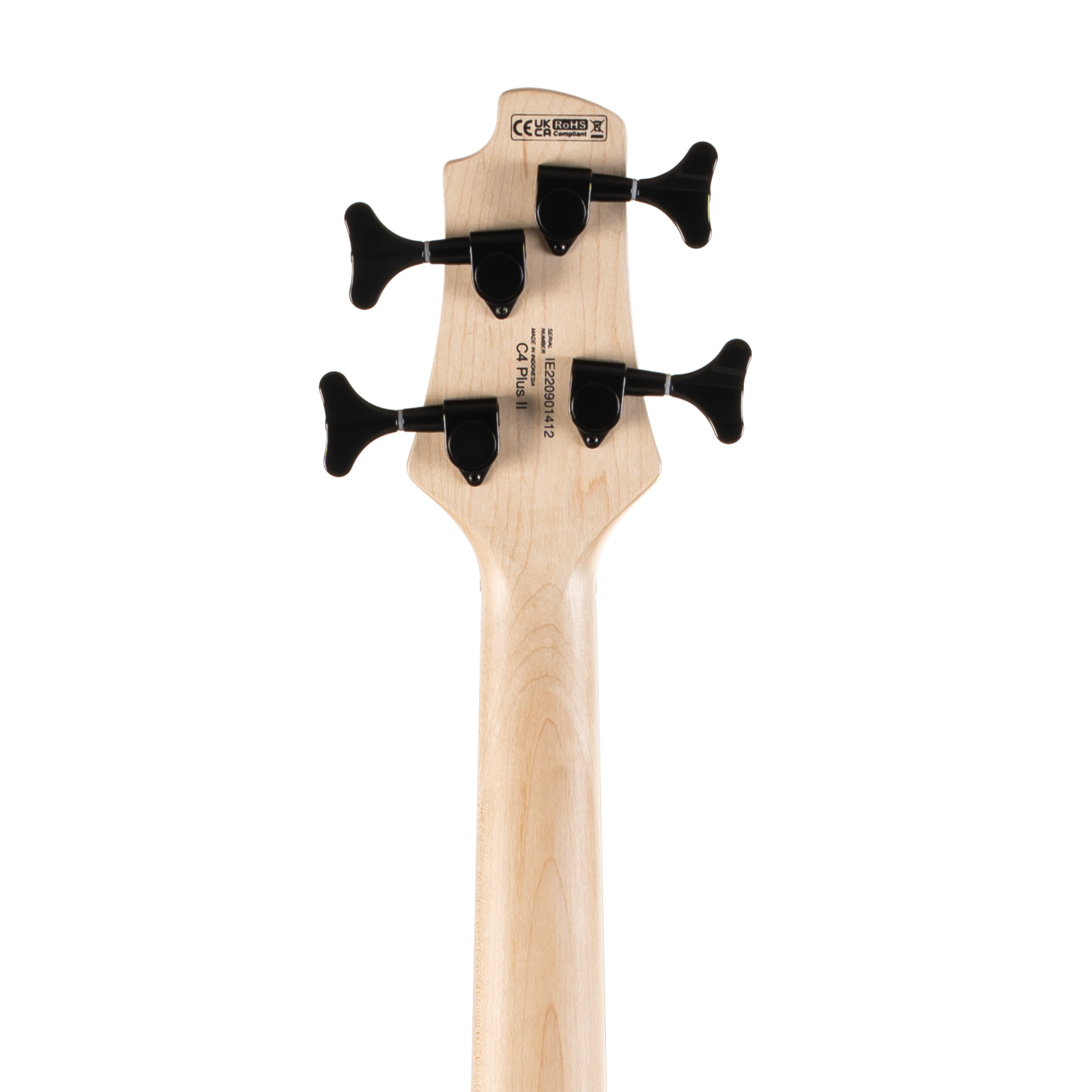 Black Cort C4 Deluxe Professional Electric Bass Guitar for Music Enthusiasts
