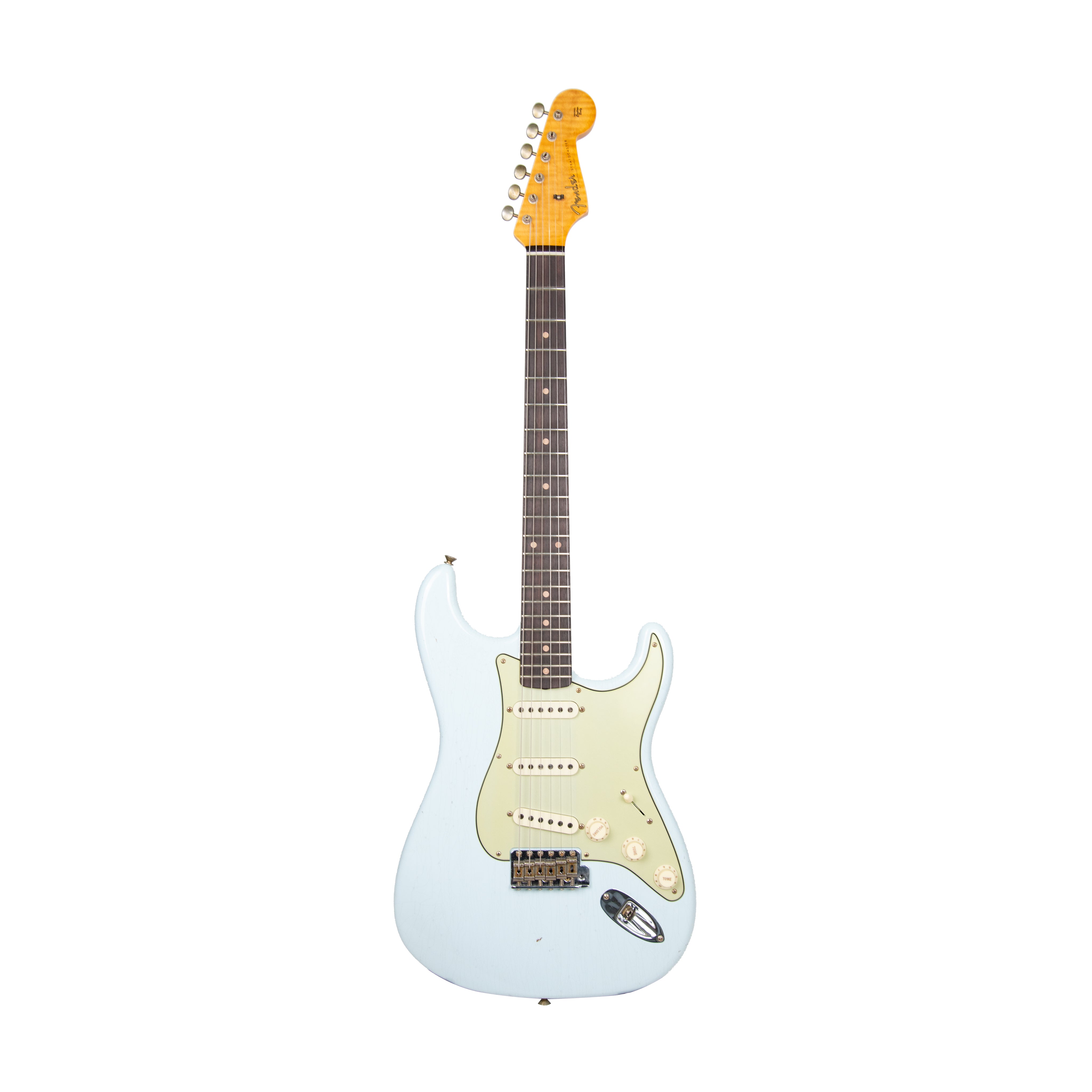 Fender Custom Shop Limited Edition 1959 Special Stratocaster Guitar for Journeymen with Super Faded Sonic Blue Finish