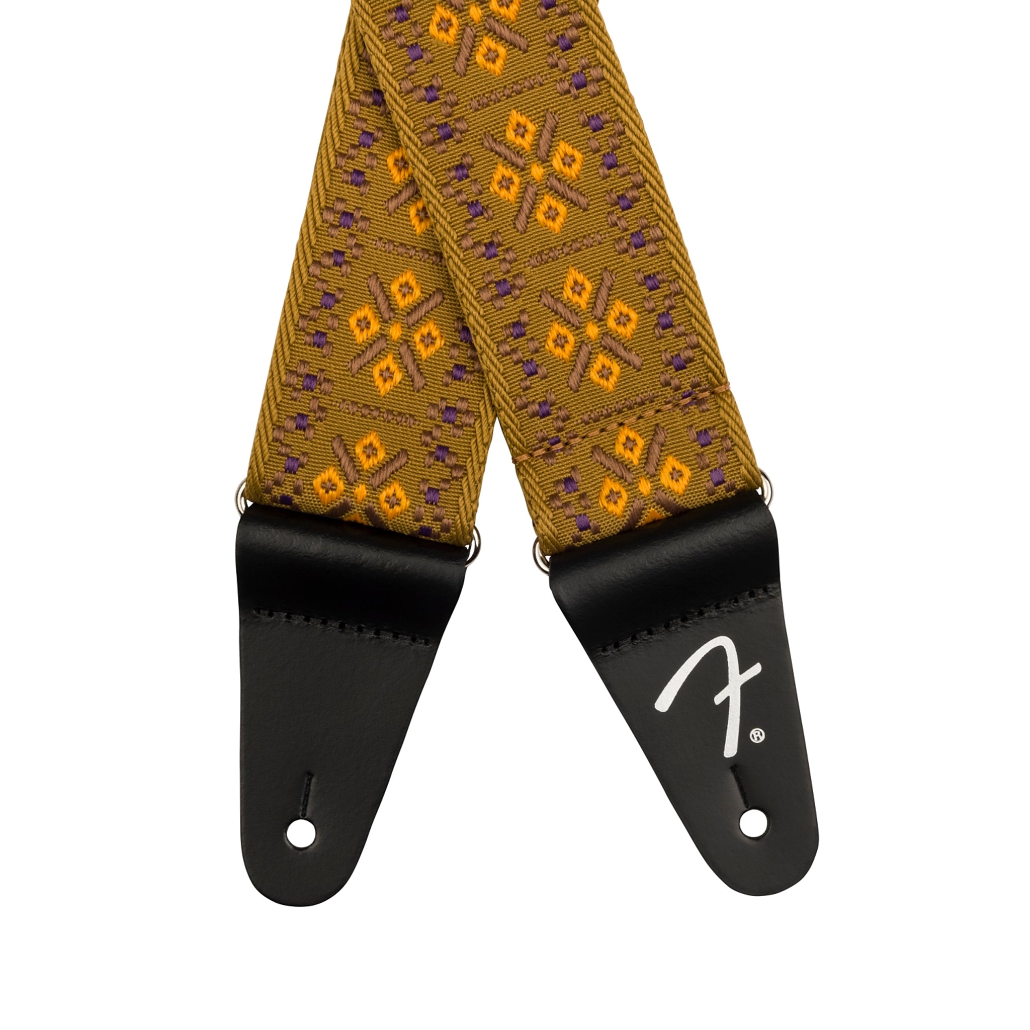 Fender Lattice Tan Pasadena Woven Adjustable Guitar Strap