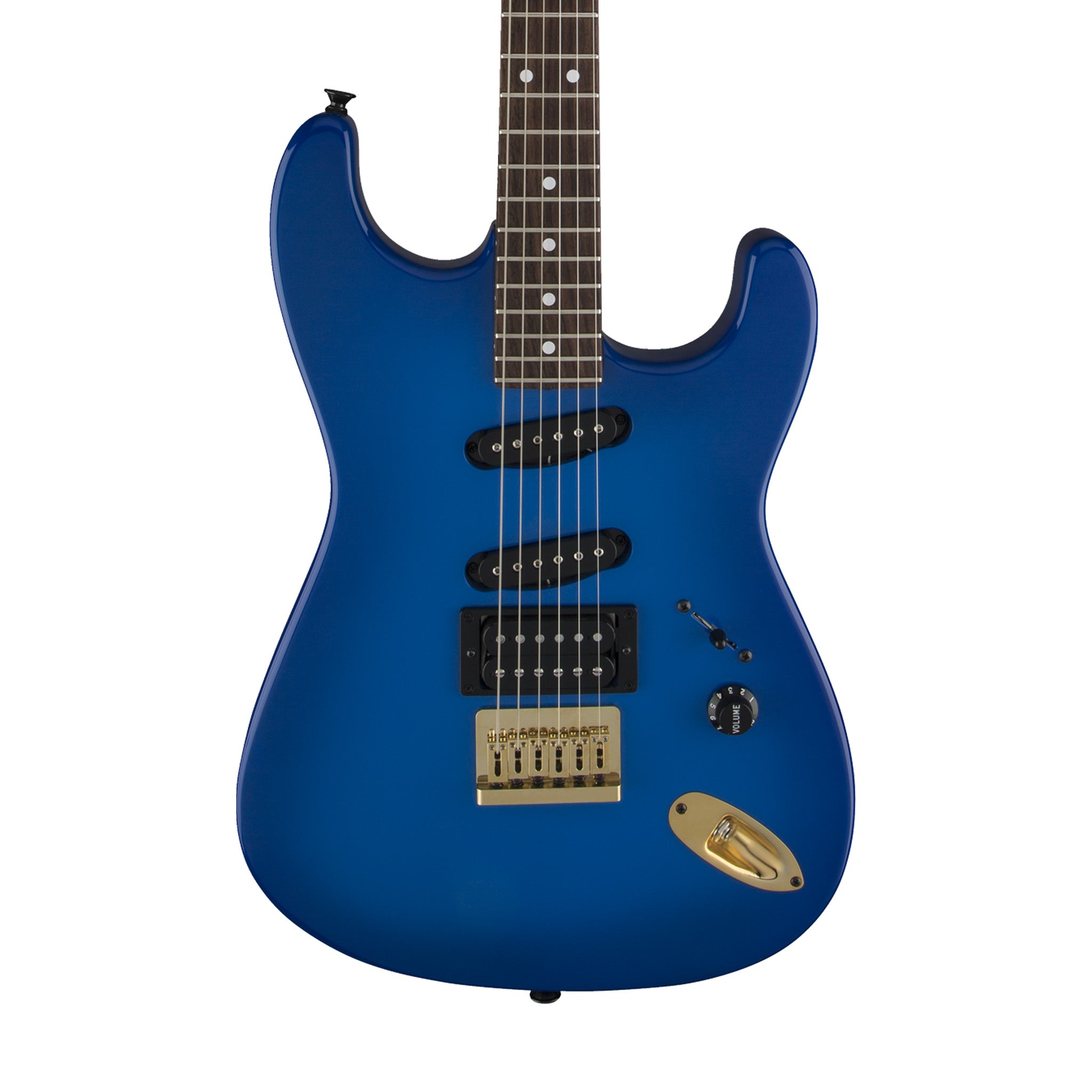 Charvel USA Jake E Lee Signature Electric Guitar, Rosewood Fretboard, Stunning Blue Burst