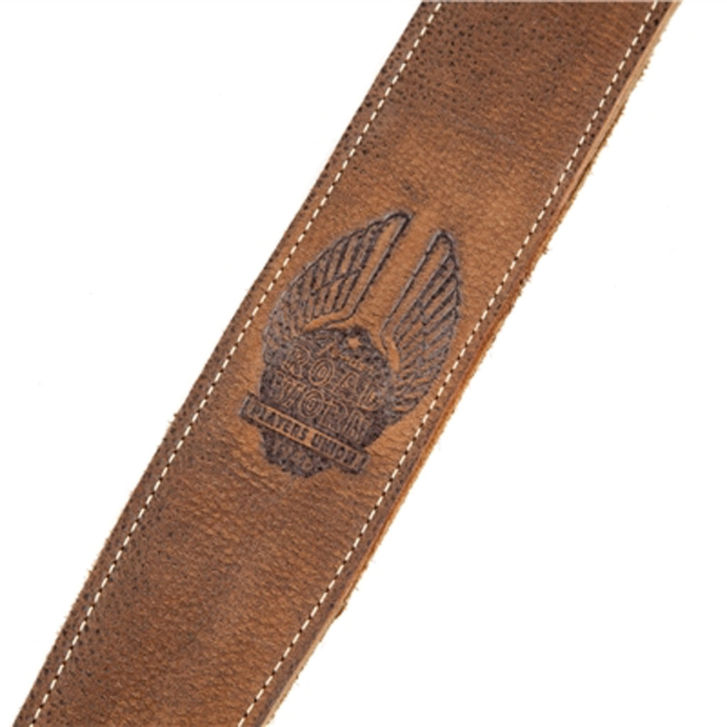 Brown Fender Road Worn Adjustable and Durable Guitar Strap