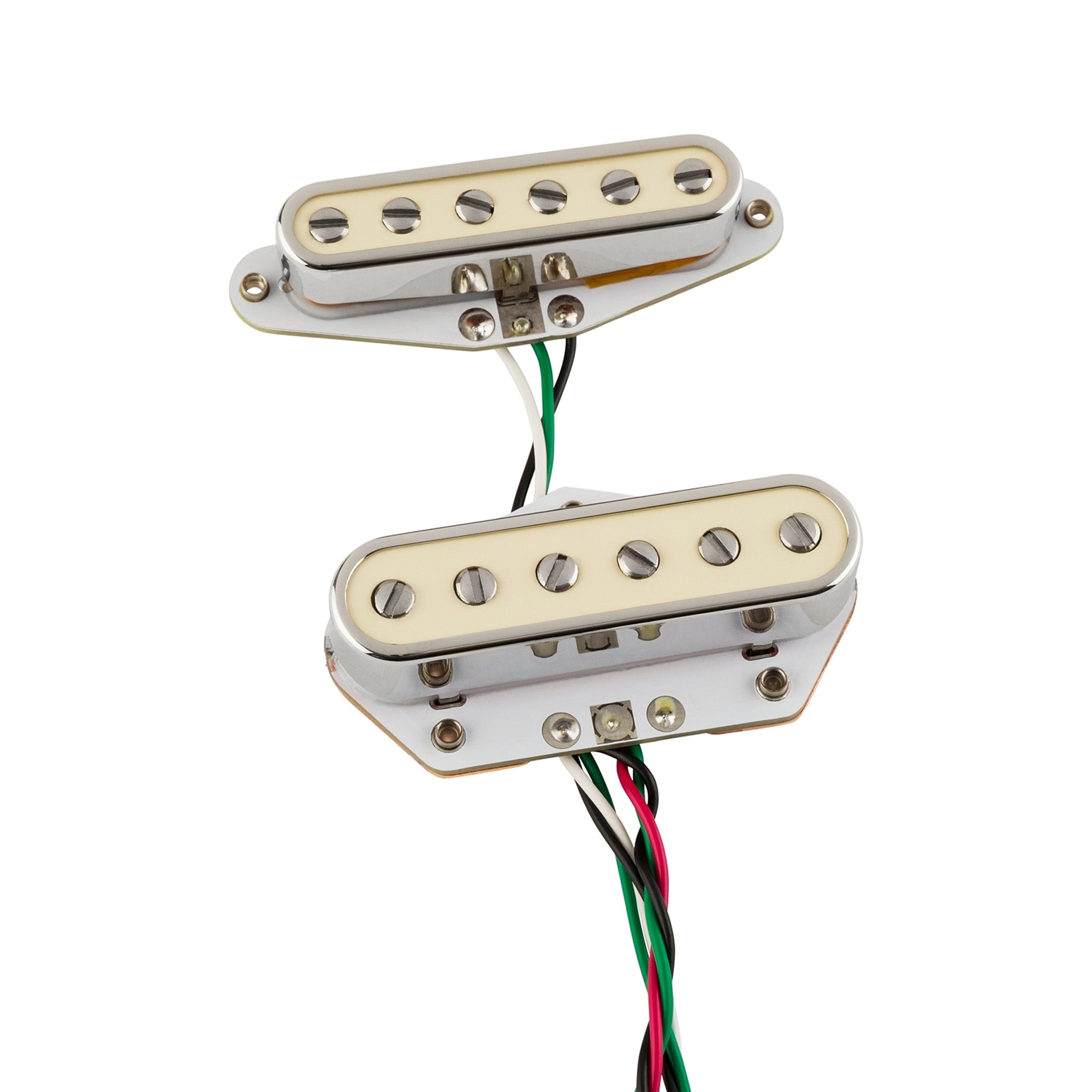 Fender High - Quality Cobalt Chrome Telecaster Electric Guitar Pickup Set, Comprising a Set of 2