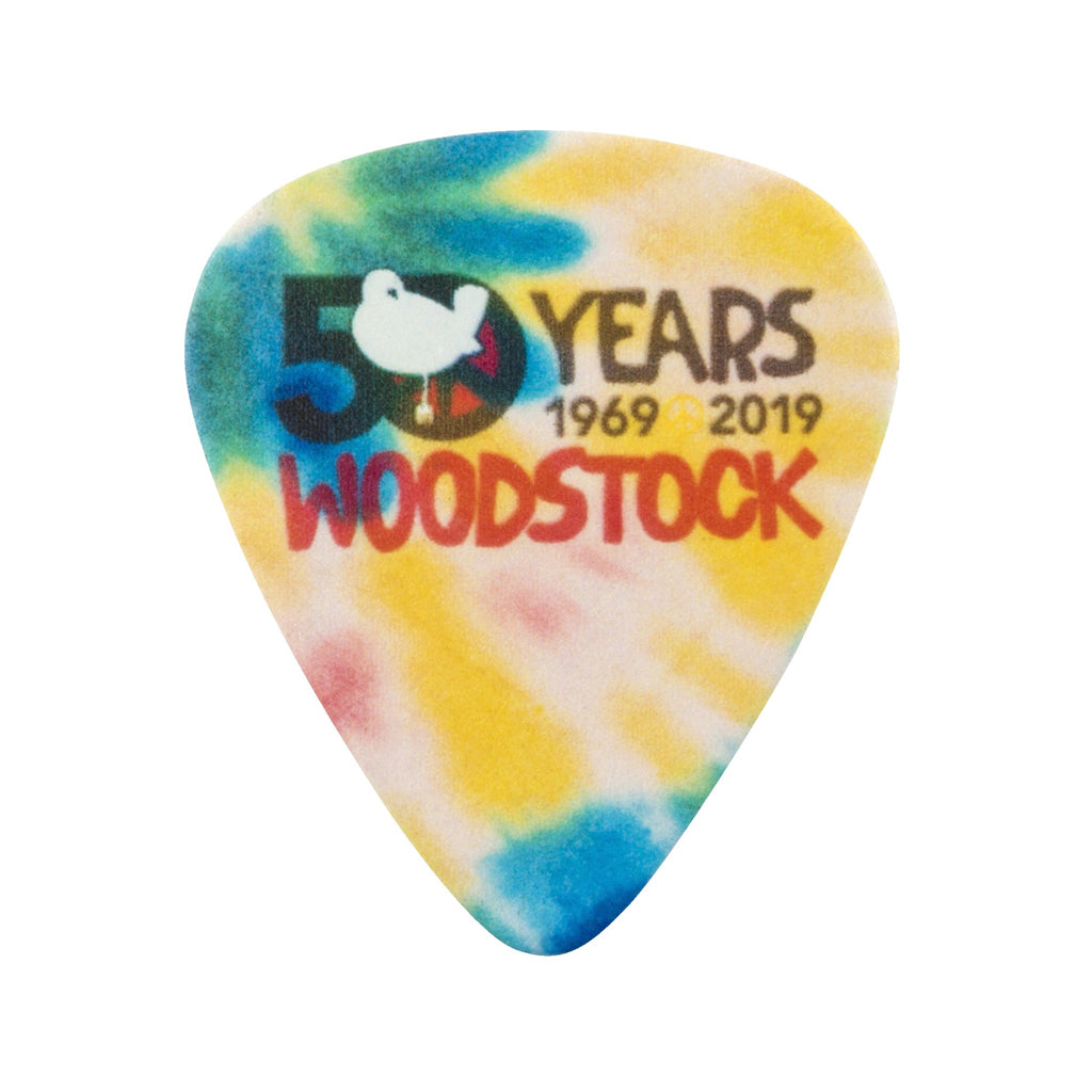 Limited-Edition Fender Woodstock 6-Piece Tie-Dyed Pick Tin