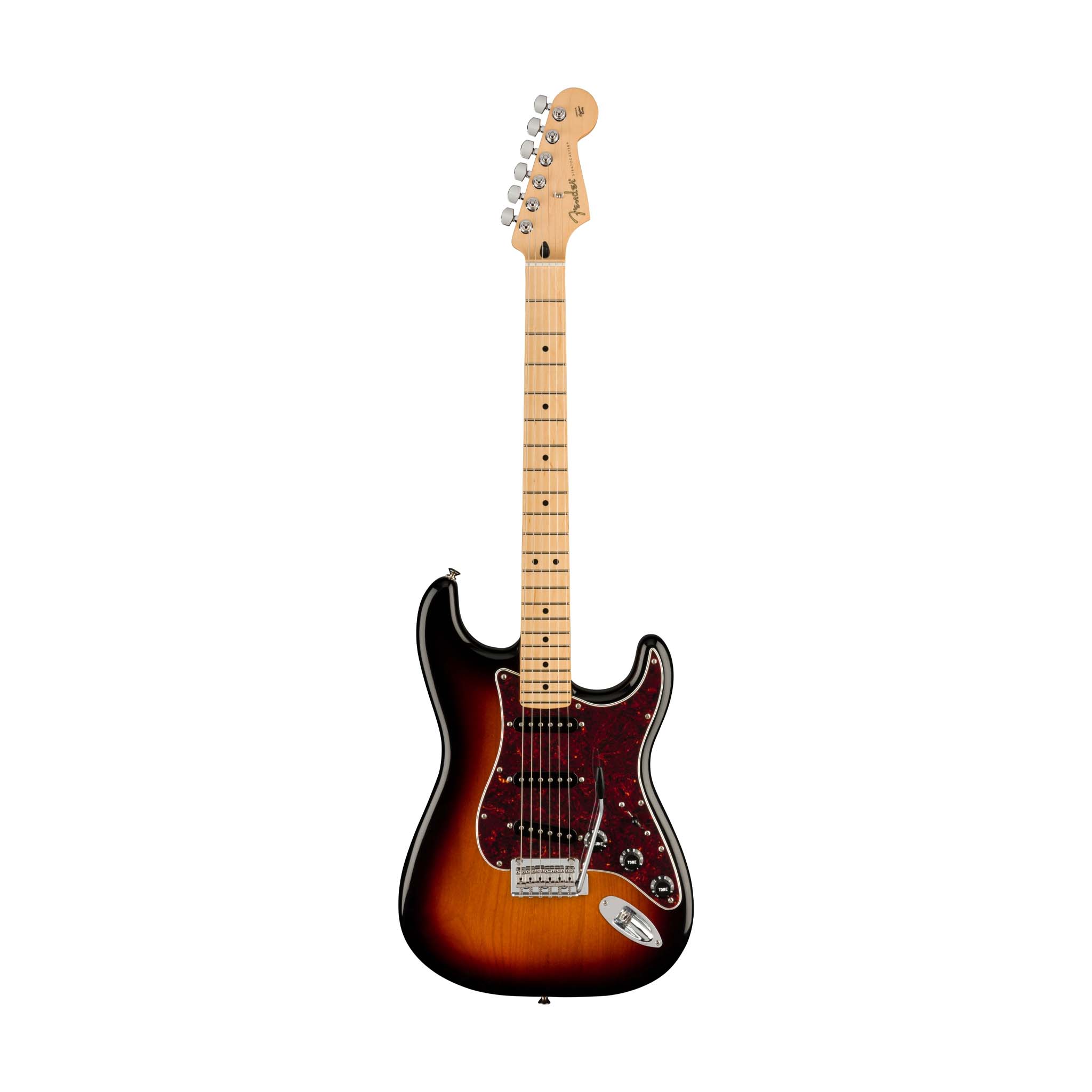 Limited Edition Fender Player Stratocaster Electric Guitar with Maple Fingerboard and 3-Tone Sunburst Finish