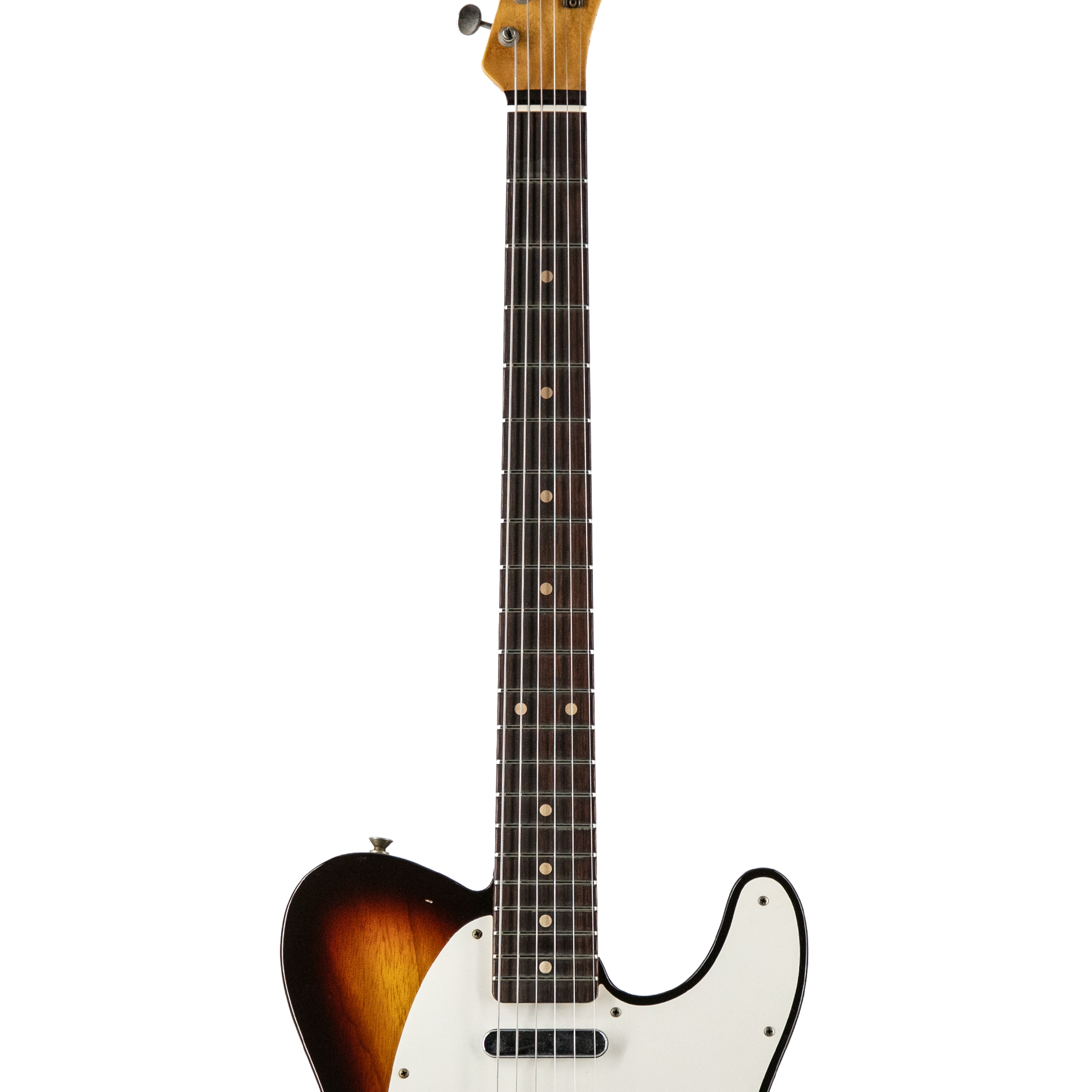 Fender Custom Shop 1959 Faded Aged Chocolate 3-Color Sunburst Telecaster Journeyman Relic Guitar