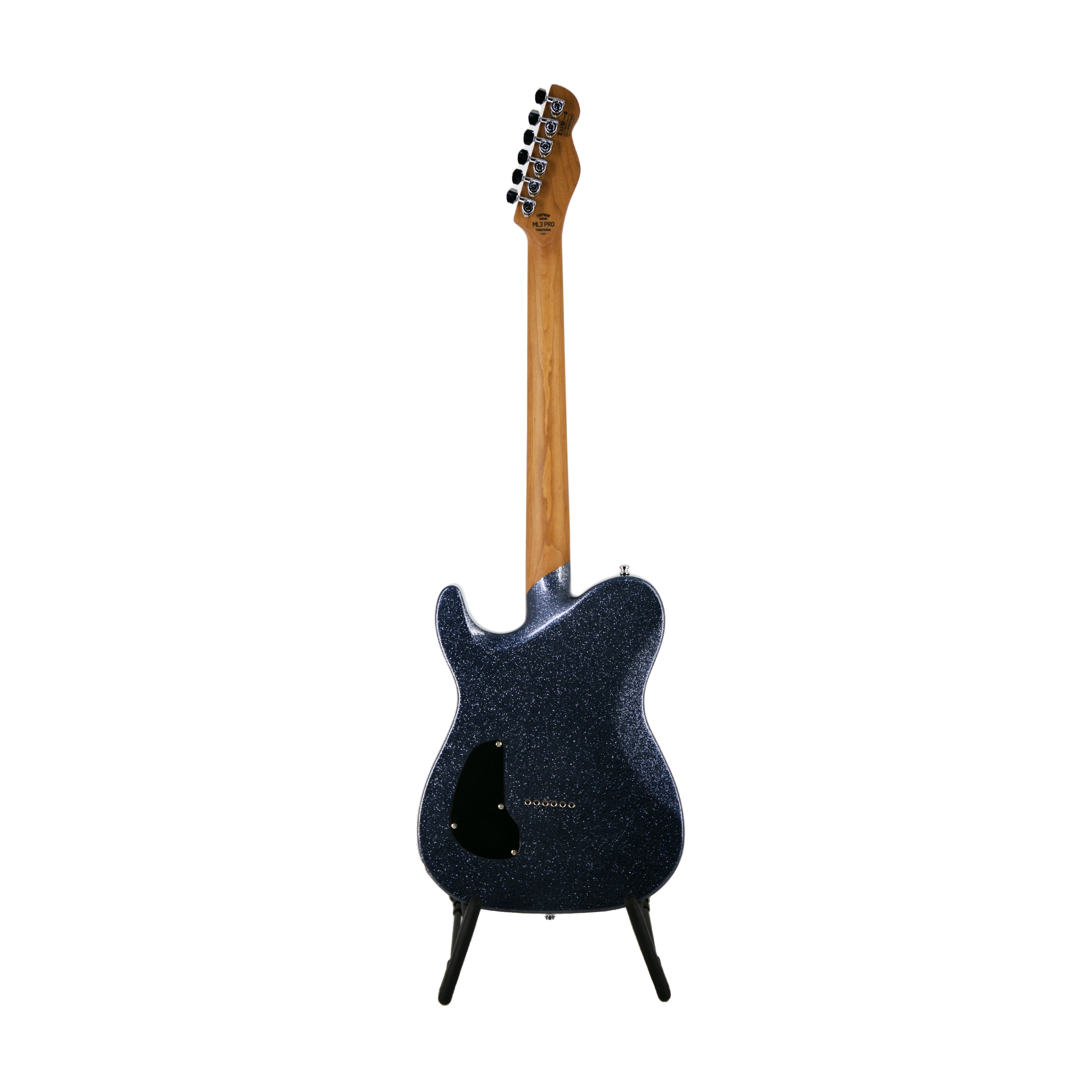 Atlantic Blue Sparkle Chapman ML3 Pro Traditional Semi-Hollow Electric Guitar