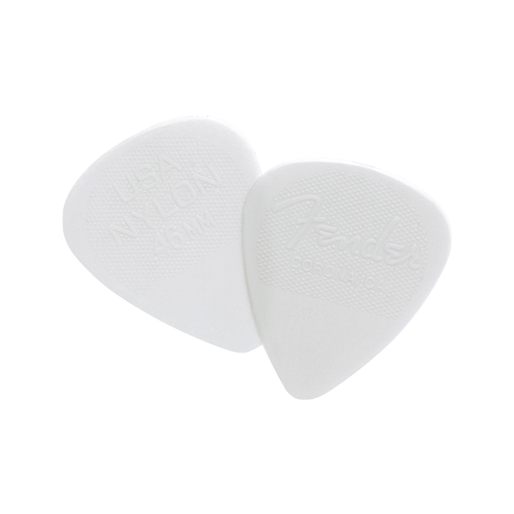 12-Pack Fender Nylon Guitar Picks in 351 Shape, 0.46mm Thick