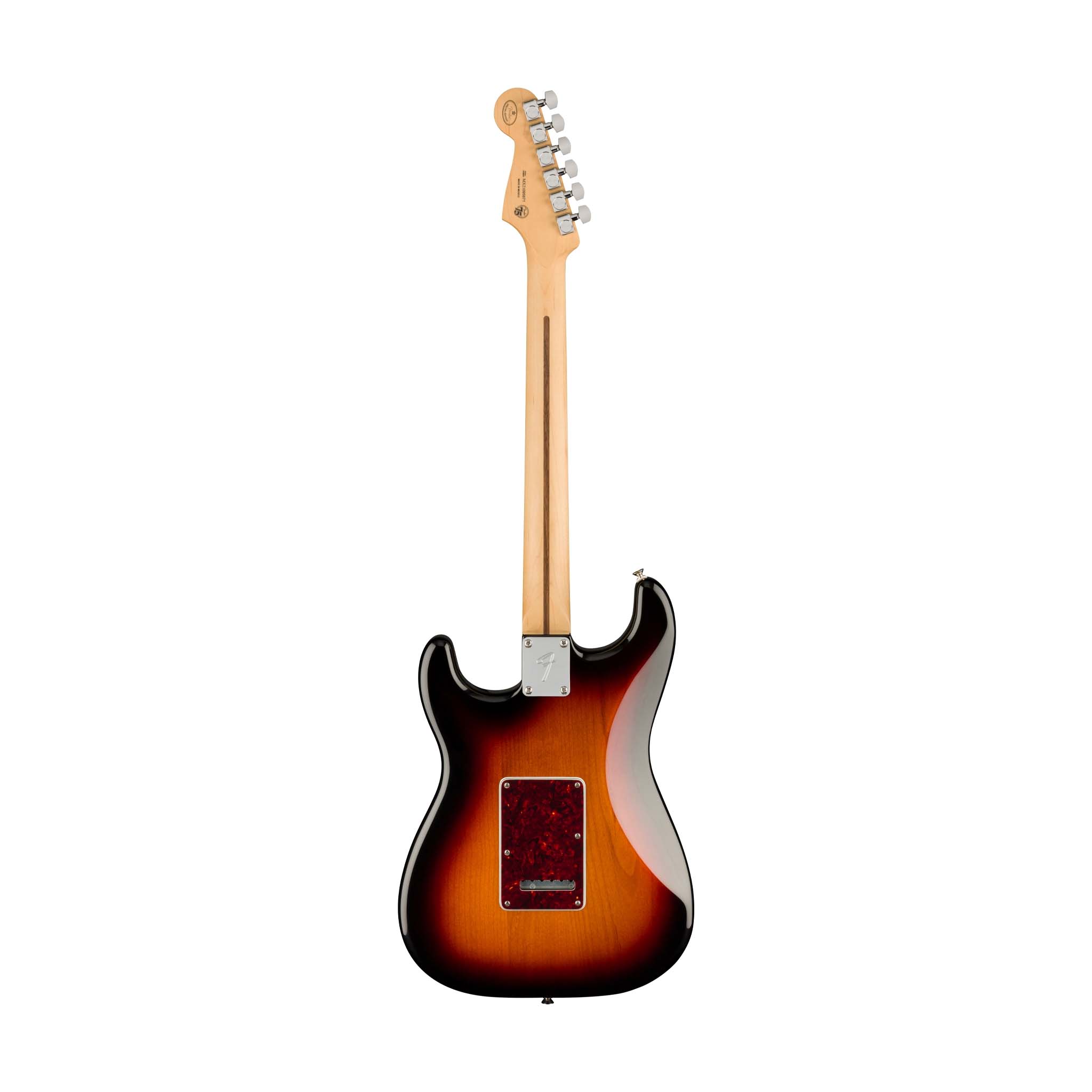 Limited Edition Fender Player Stratocaster Electric Guitar with Maple Fingerboard and 3-Tone Sunburst Finish