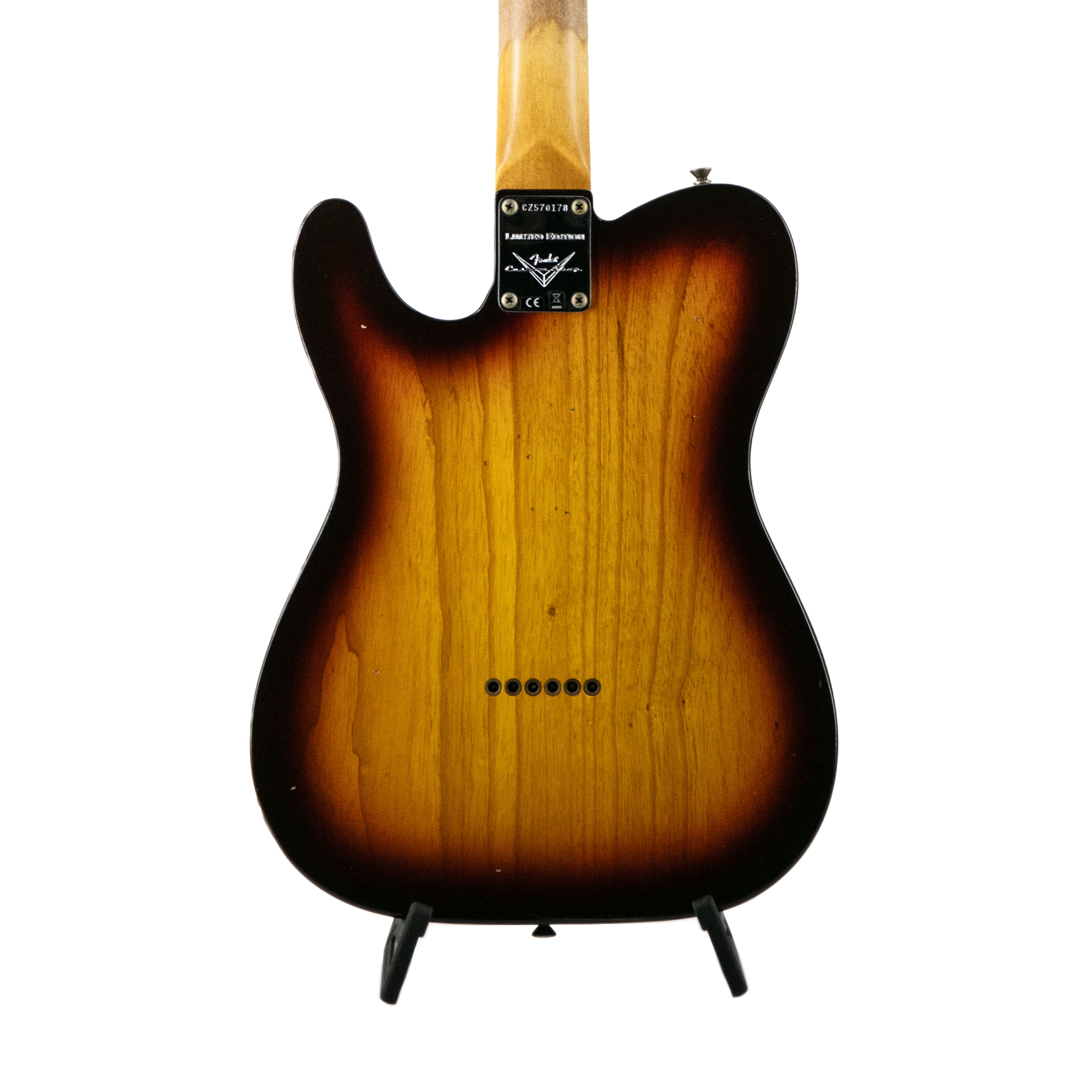 Fender Custom Shop 1959 Faded Aged Chocolate 3-Color Sunburst Telecaster Journeyman Relic Guitar
