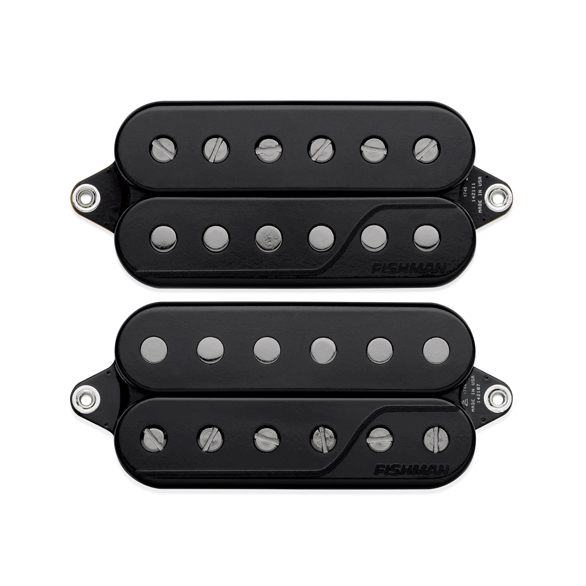 Fishman Fluence Signature Series Black 6-String Pickup Set Designed by Javier Reyes for Guitarists