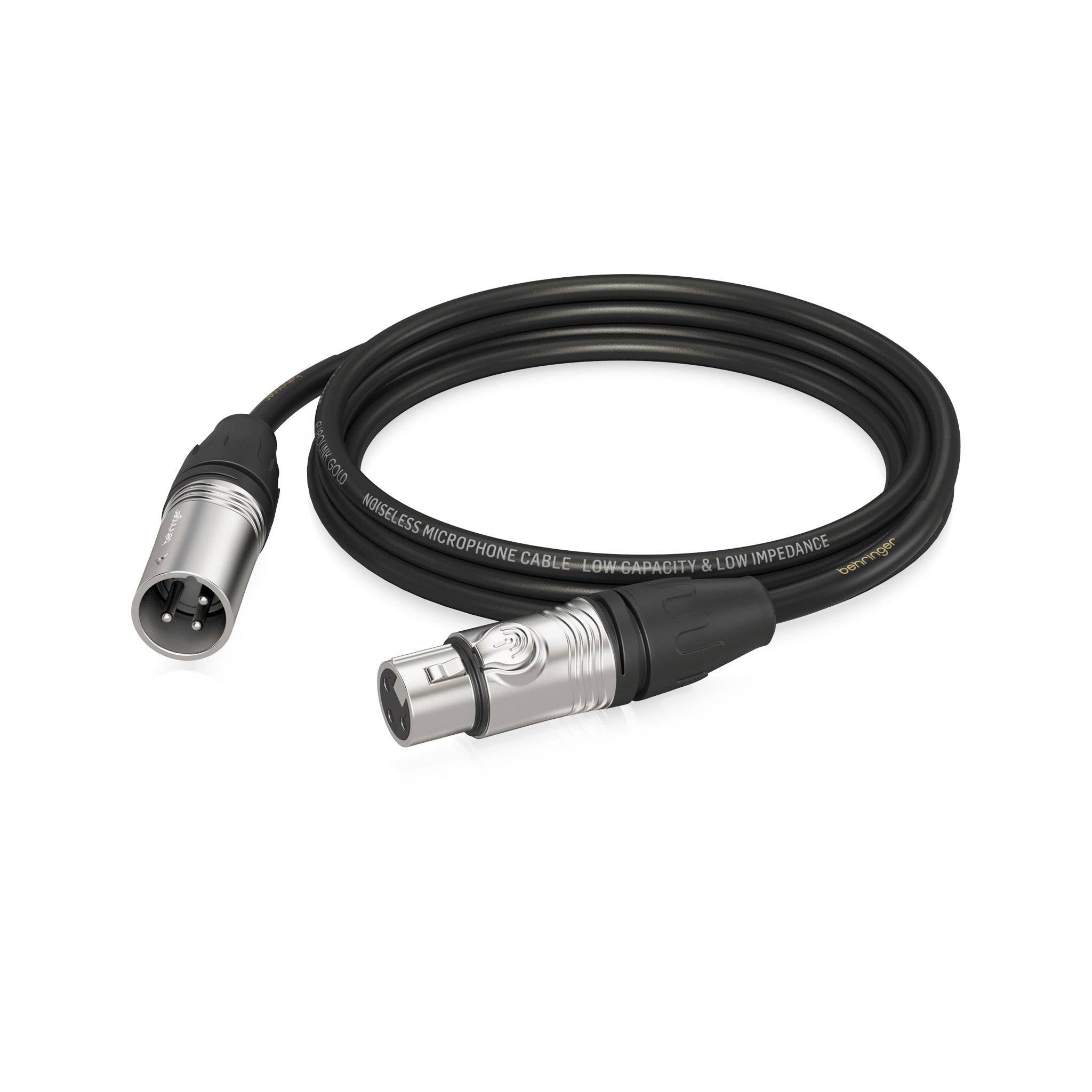 Behringer 9.8-Foot XLR Female to Male Microphone Cable GMC300 for Clear Sound