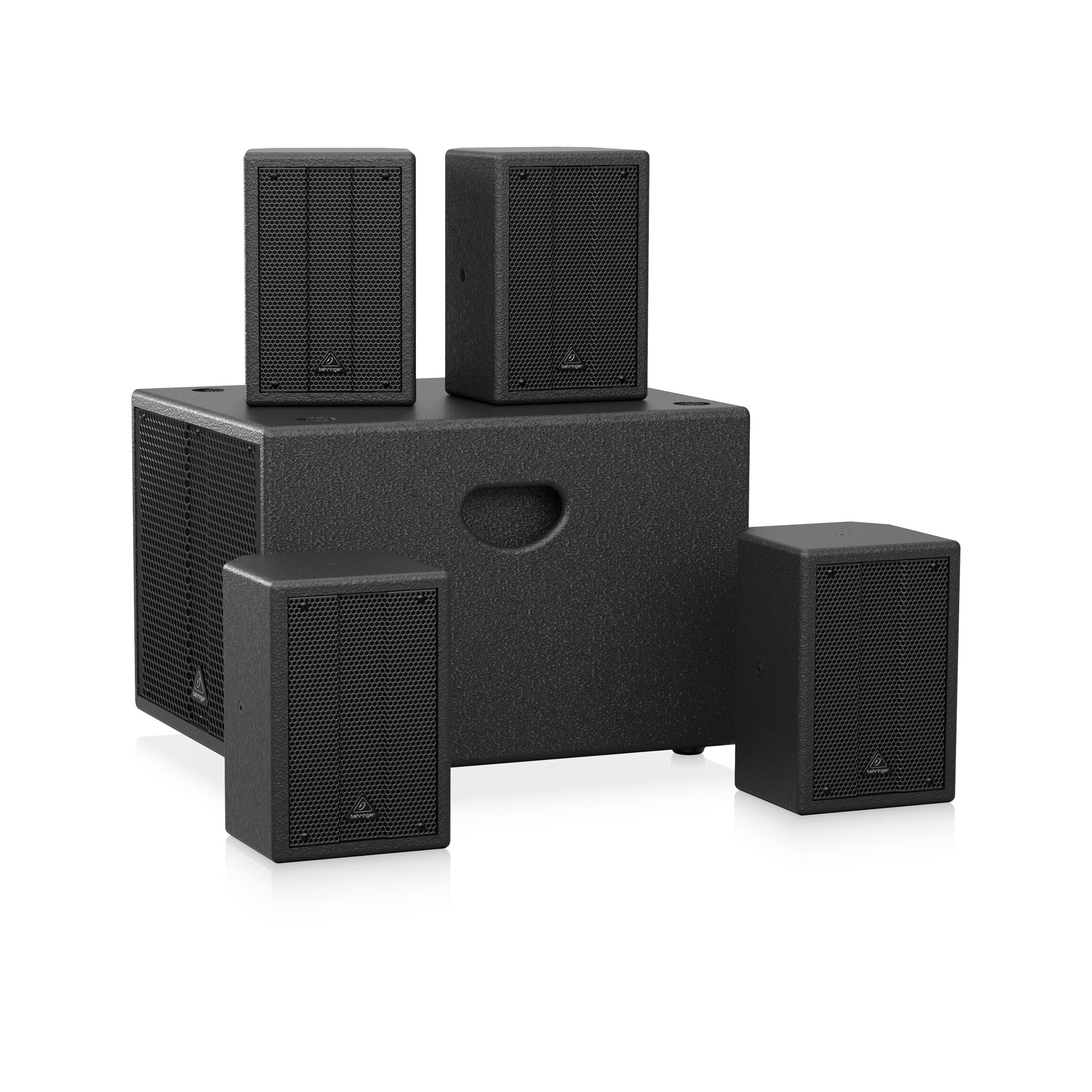 Behringer SAT 1004 Premium Powered Speaker Bundle for High - Quality Sound