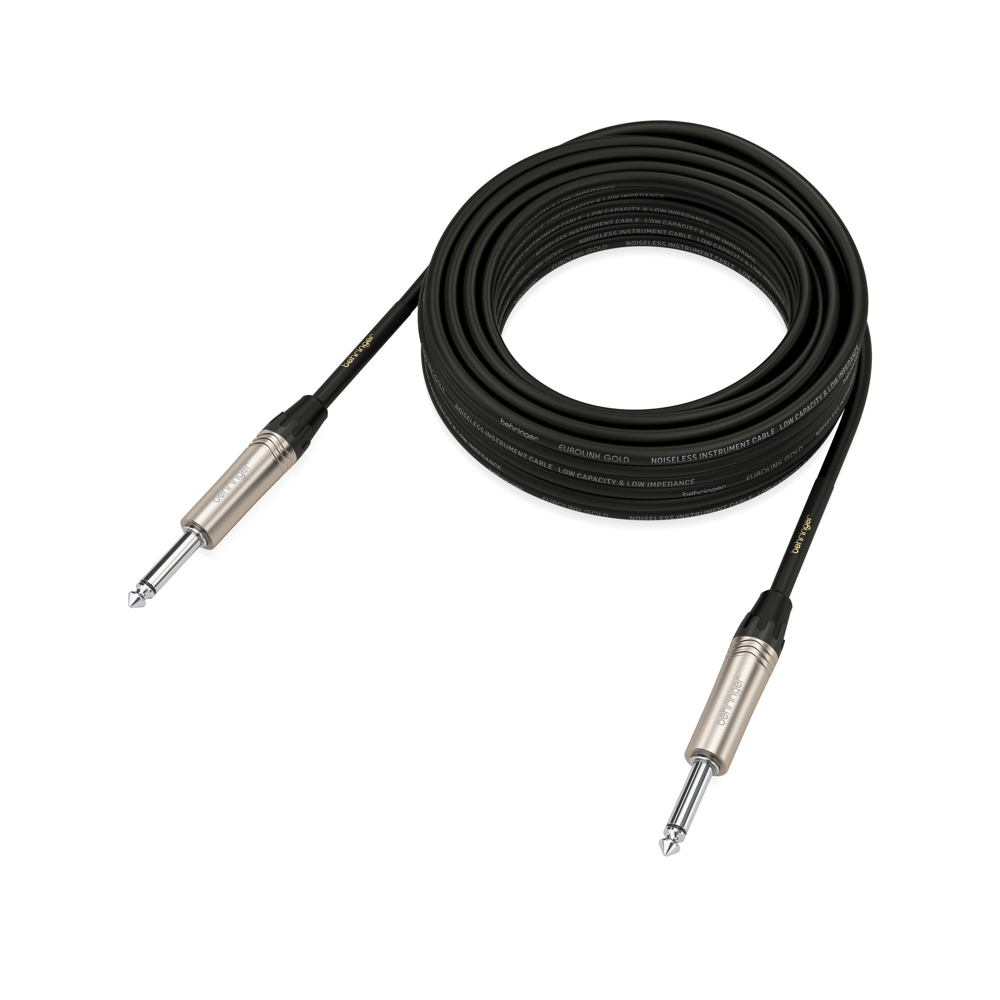 Behringer GIC1000 32.8-foot 1/4-inch TS Male High-Quality Instrument Cable