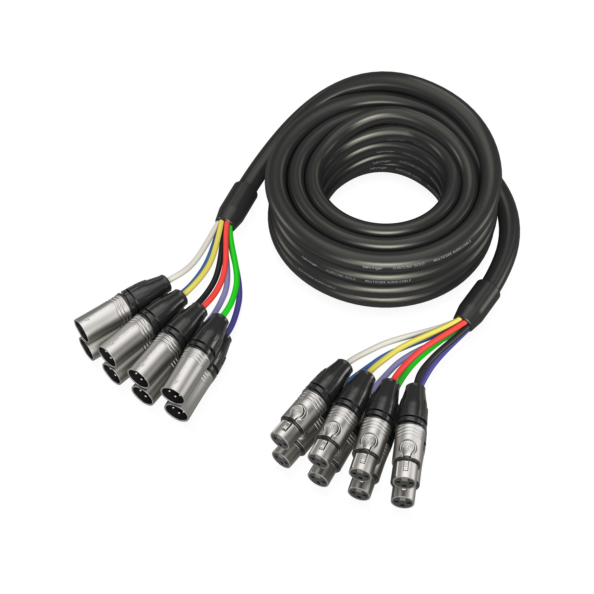 Behringer GMX - 500 5 - Meter 8 - Way High - Performance Multicore XLR Audio Cable