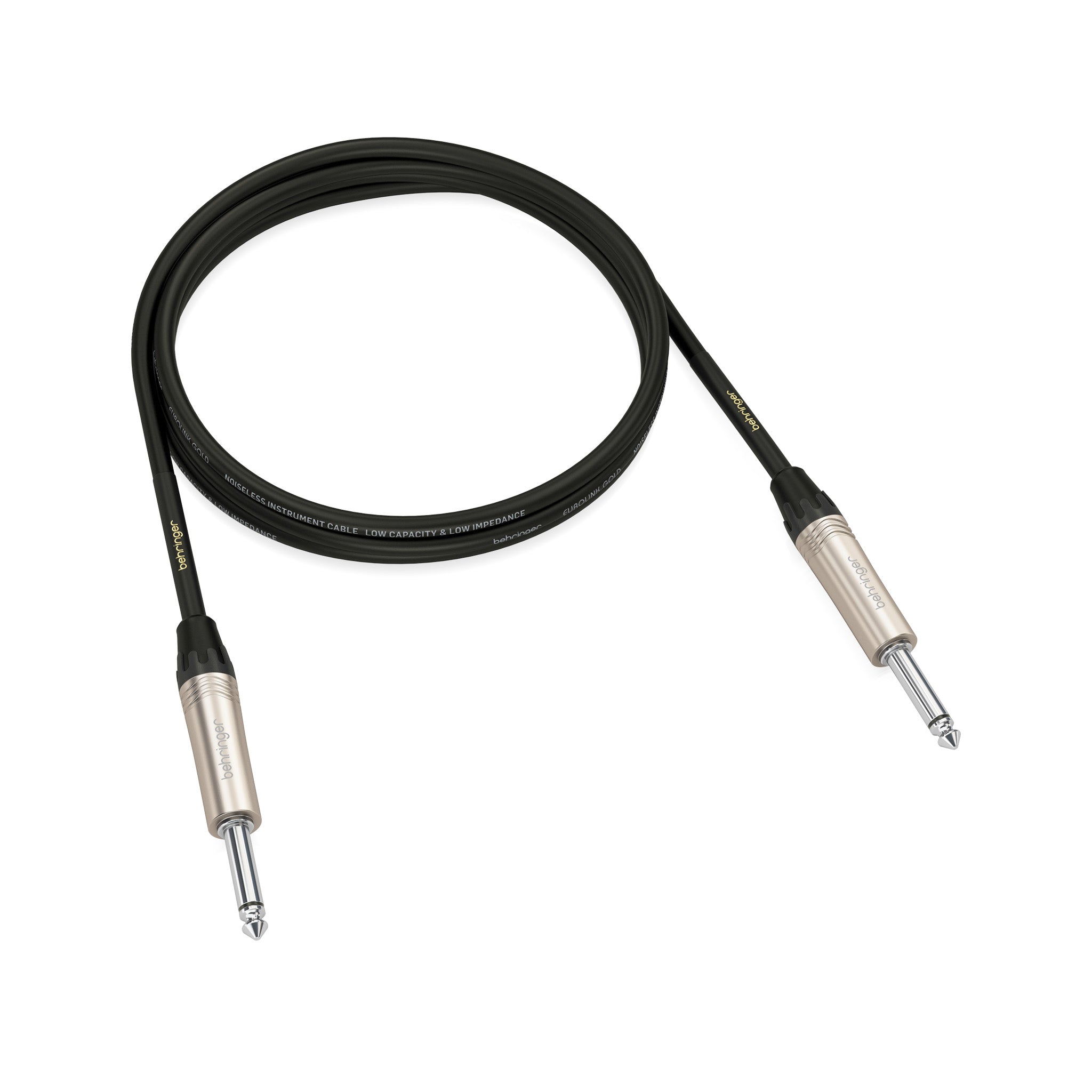 Behringer GIC150 4.9-foot 1/4-inch TS Male High-Quality Instrument Cable