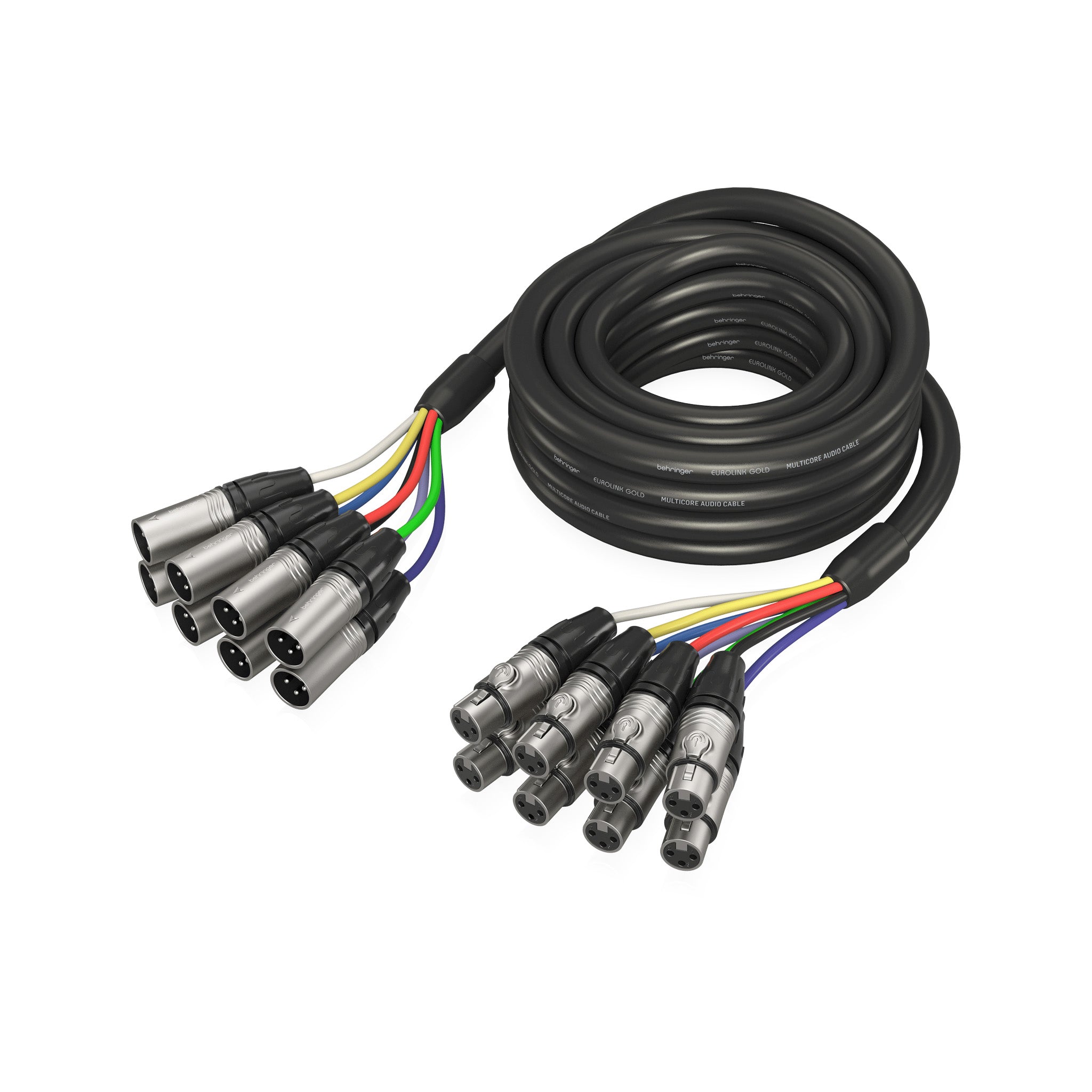 Behringer GMX - 500 5 - Meter 8 - Way High - Performance Multicore XLR Audio Cable