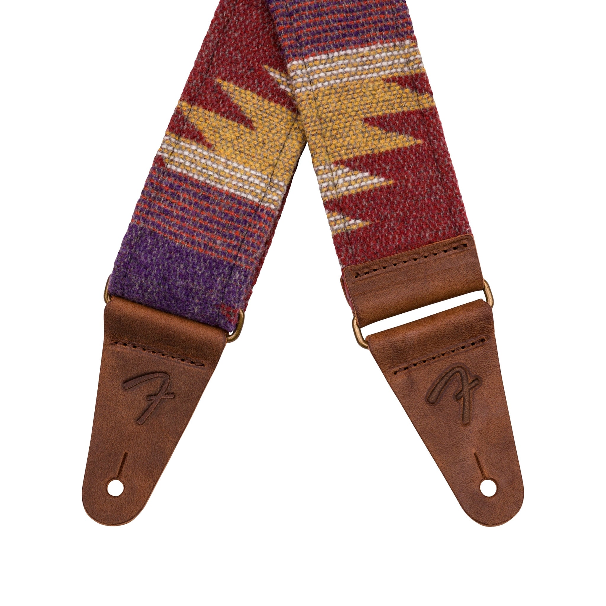 Fender Premium 2-inch Copper Aztec Pattern Guitar Strap Inspired by Zion National Park