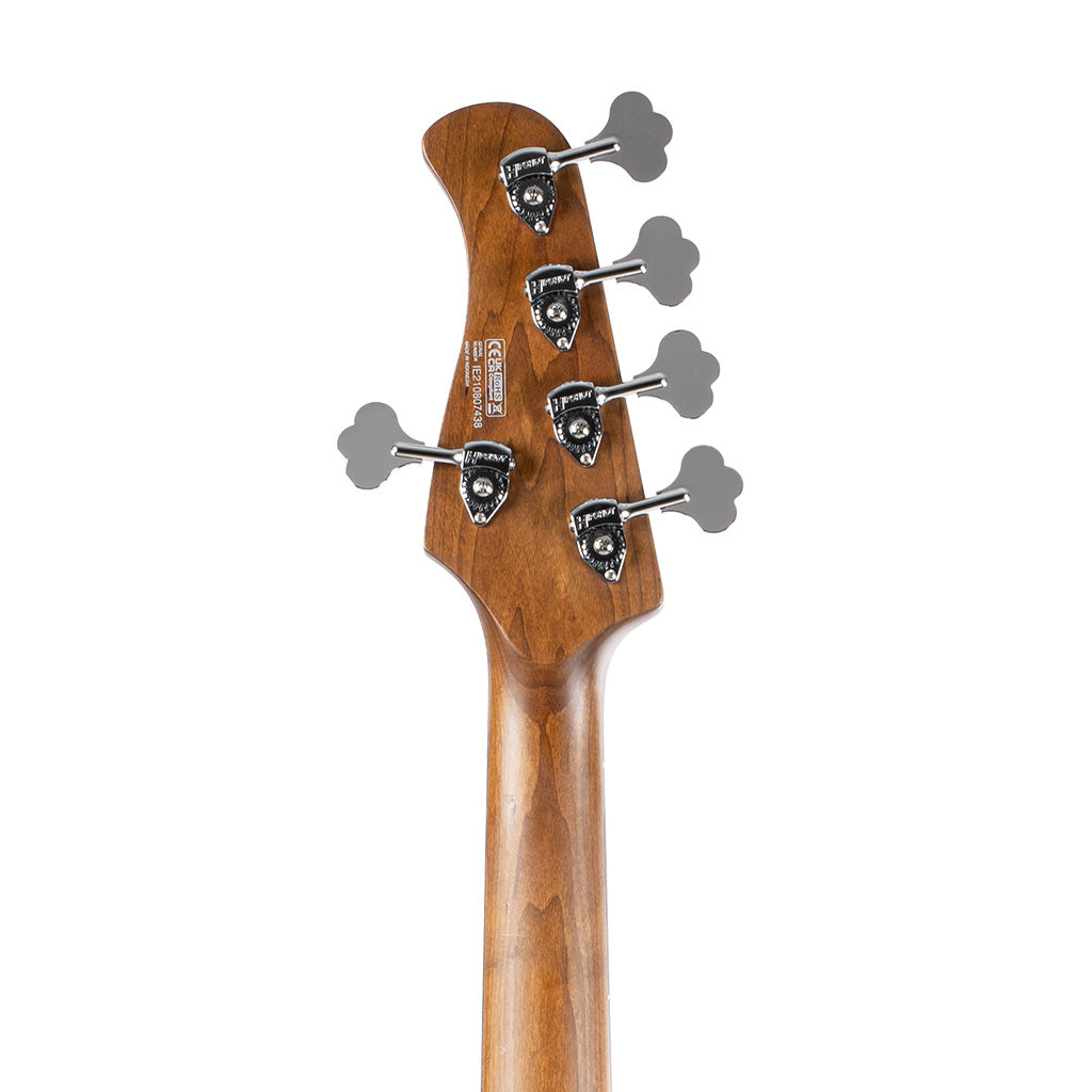 Cort GB-MODERN-5-OPCG Open Pore Charcoal Gray Electric Bass Guitar for J-Bass Enthusiasts