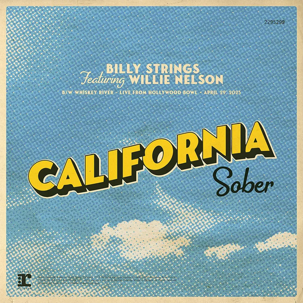 2023 RSD Exclusive Green Vinyl - Billy Strings & Willie Nelson's 'California Sober'