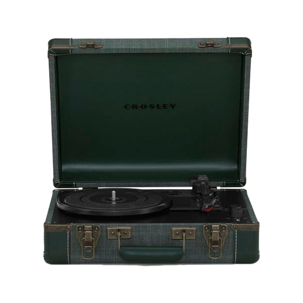 Crosley Pine-colored Executive-style Vinyl Turntable for High-quality Music Listening