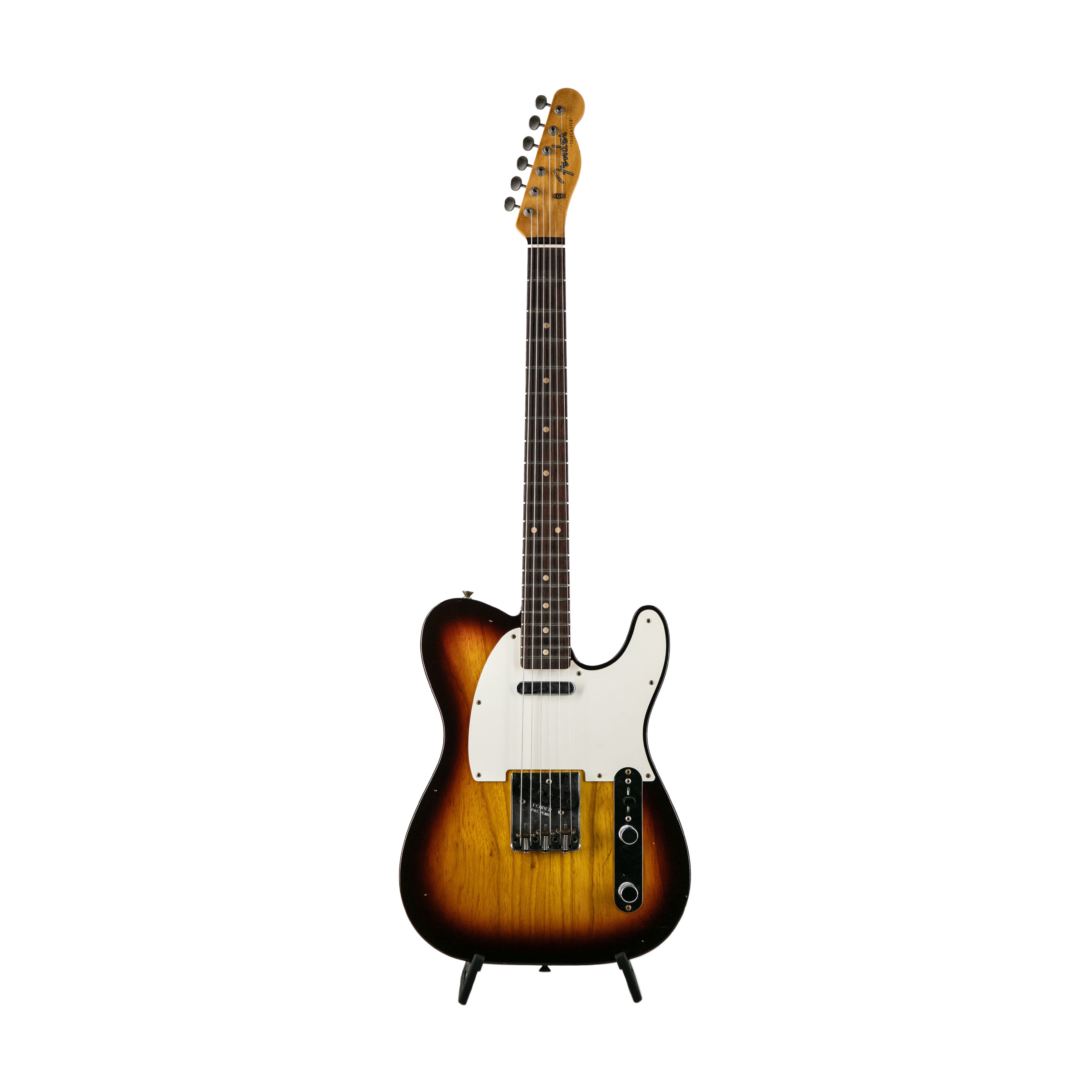 Fender Custom Shop 1959 Faded Aged Chocolate 3-Color Sunburst Telecaster Journeyman Relic Guitar