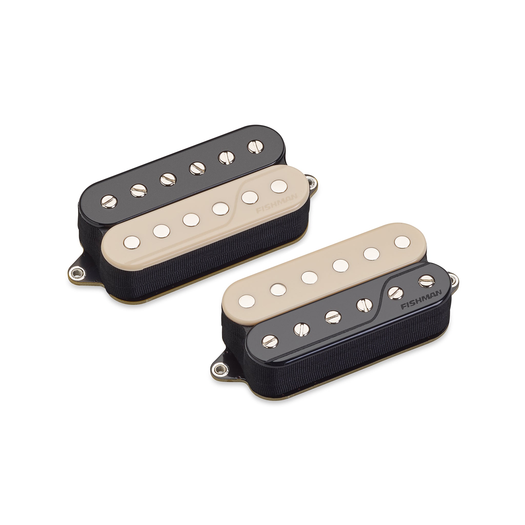 Fishman Fluence 6-String Open Core Reverse Zebra Classic Humbucker Pickup Set