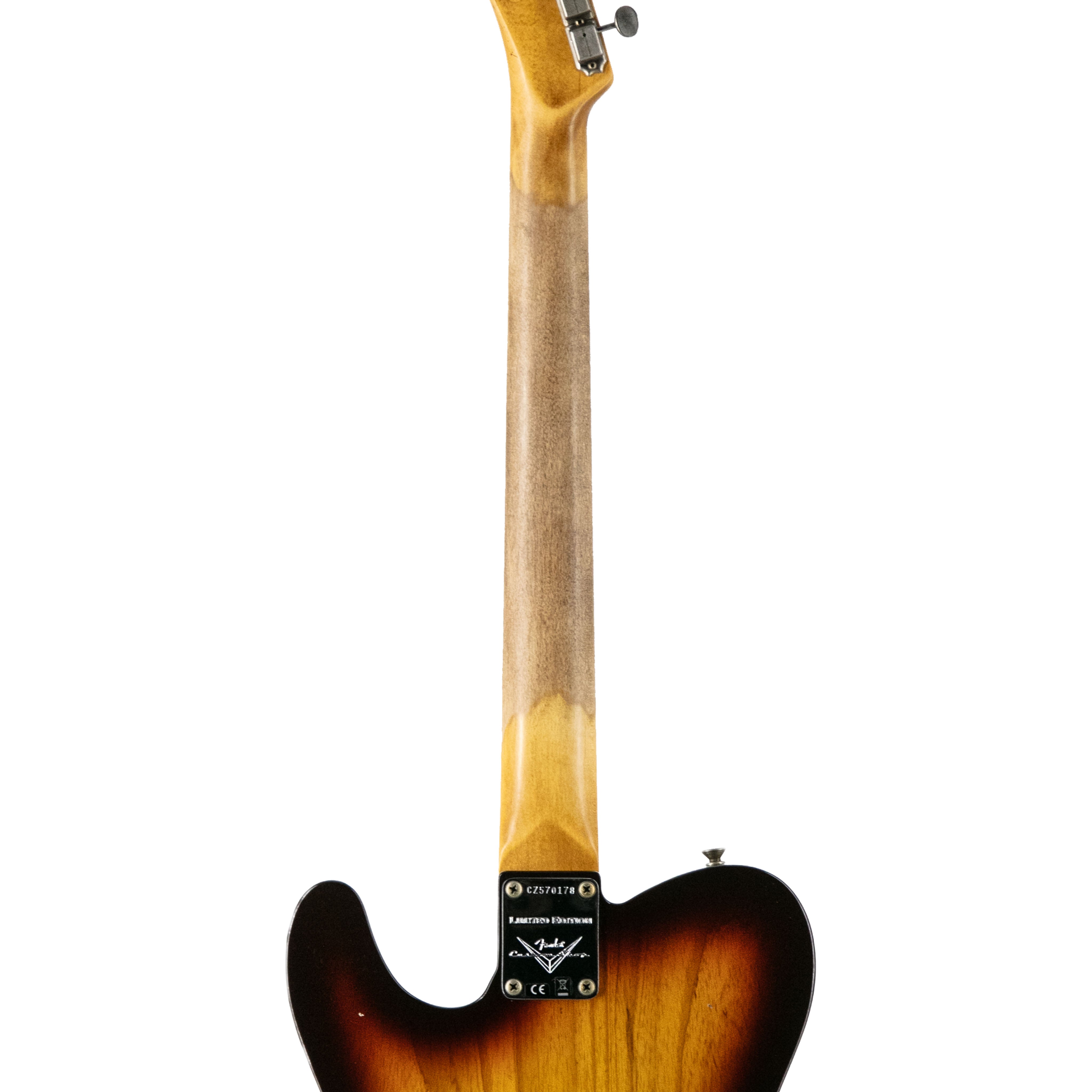 Fender Custom Shop 1959 Faded Aged Chocolate 3-Color Sunburst Telecaster Journeyman Relic Guitar
