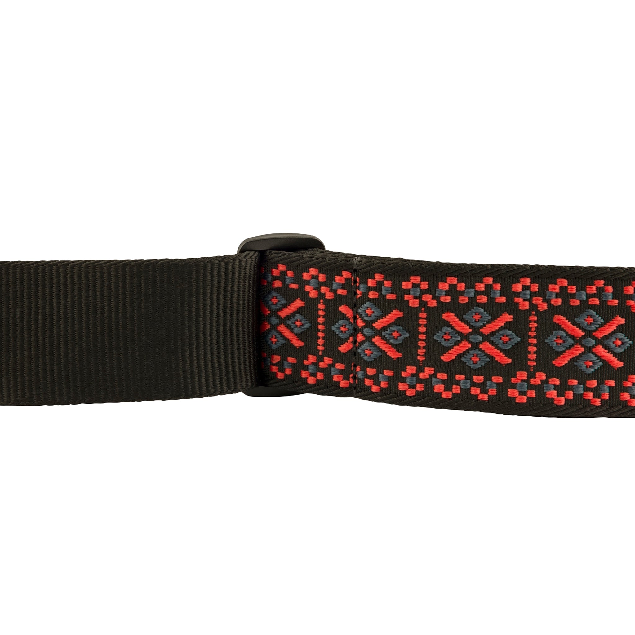 Fender Red Lattice Pasadena Woven Adjustable Guitar Strap