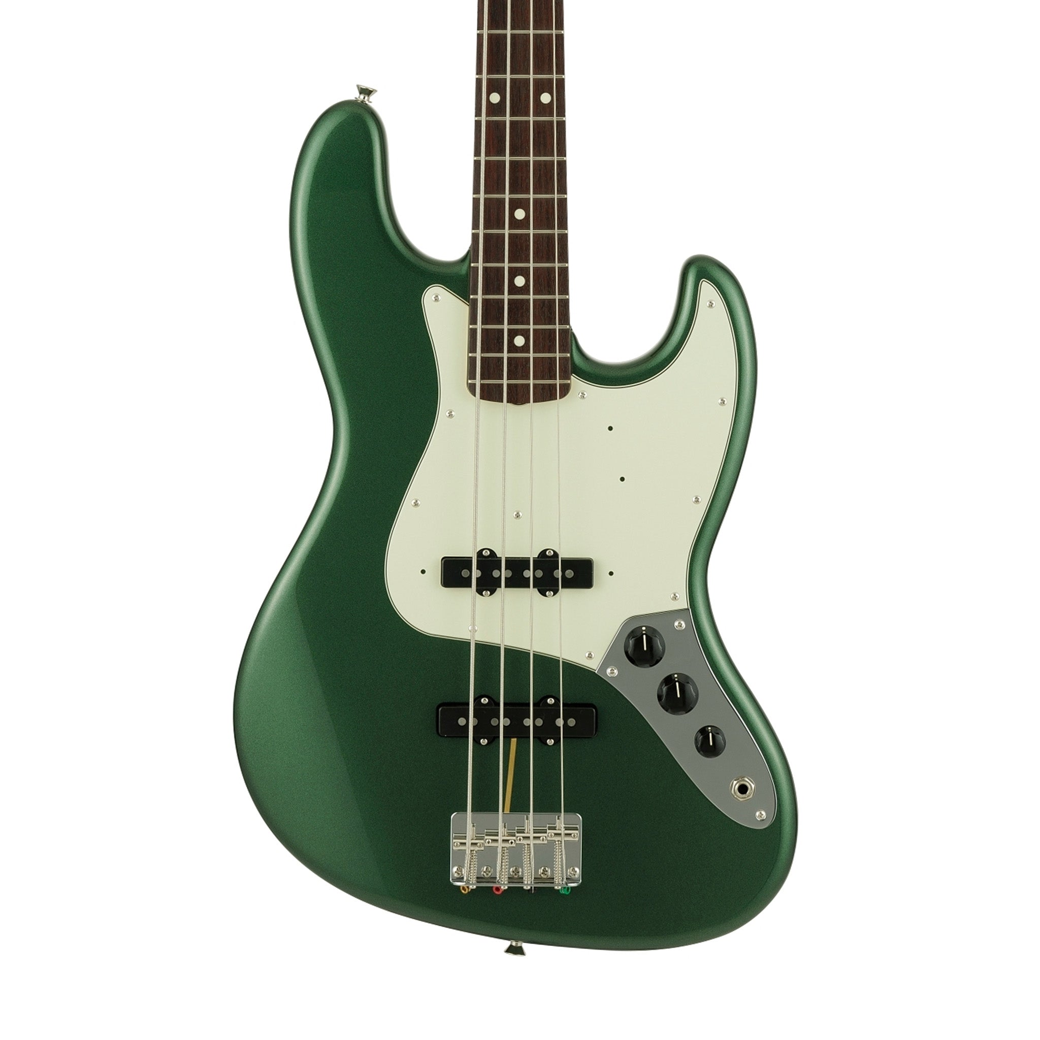 2023 Fender Japan Traditional II 60s Jazz Bass Guitar in Aged Sherwood Green