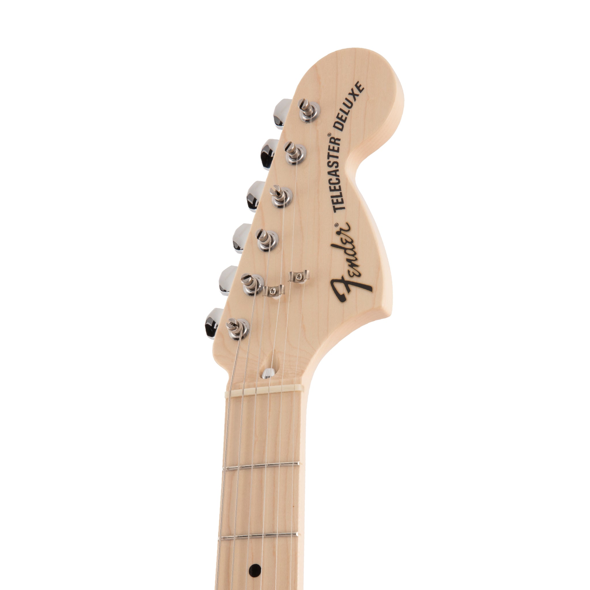 Fender Japan Traditional II 70s Deluxe Electric Telecaster Guitar with Maple Fingerboard in 3-Tone Sunburst Finish