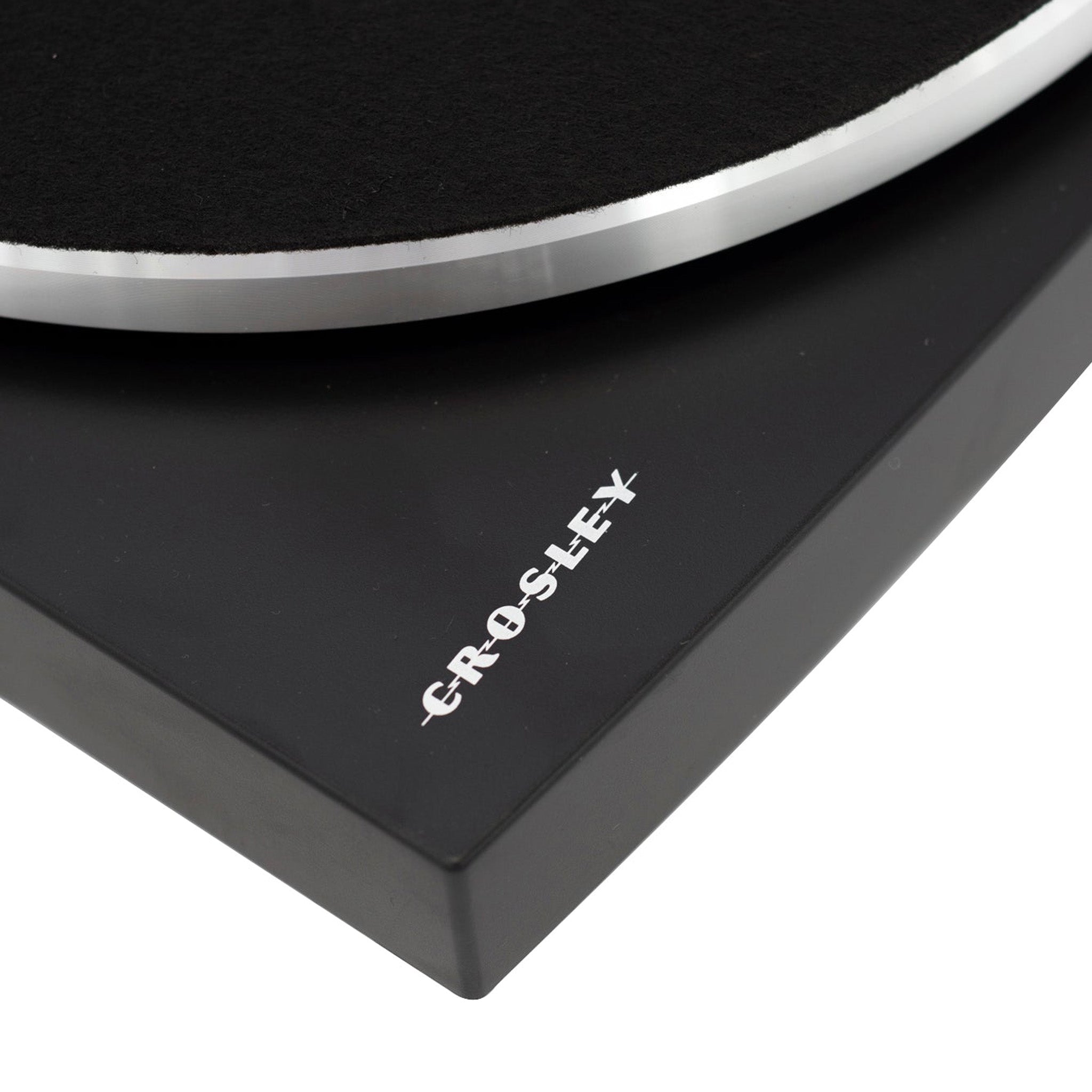 Crosley Black Modern 2-Speed Bluetooth-Enabled Vinyl Record Turntable System