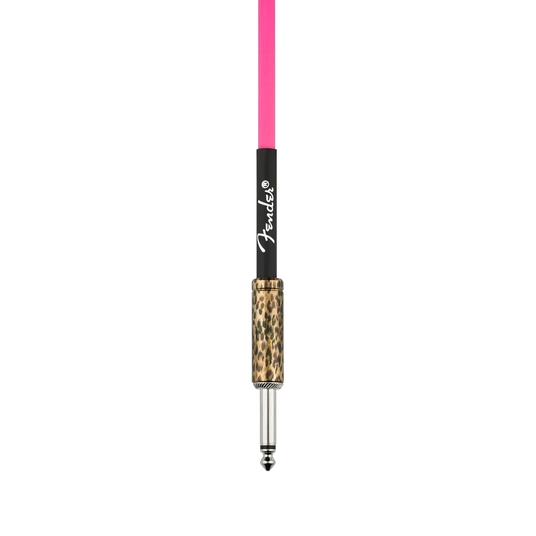 Fender Joe Strummer 13-Foot Pink Leopard Print Instrument Cable