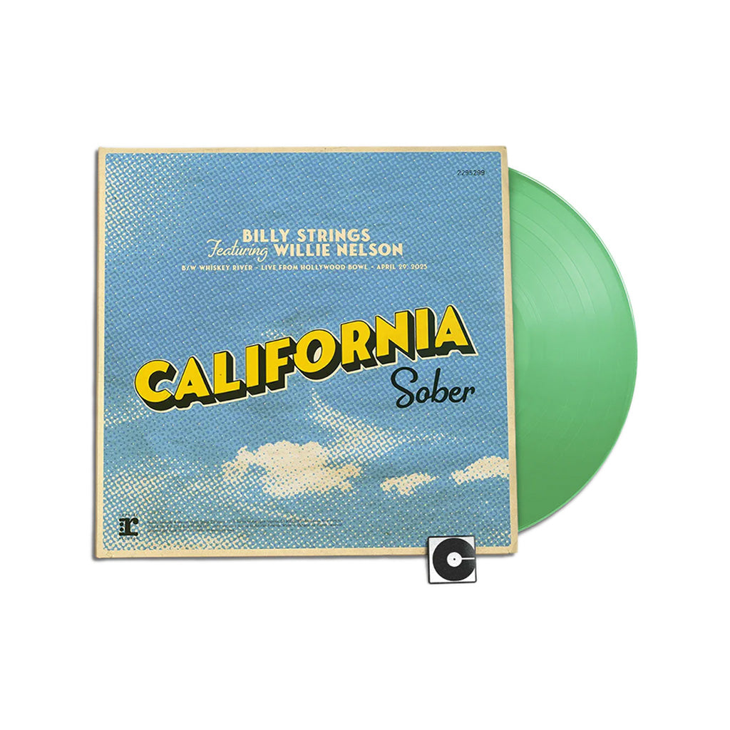 2023 RSD Exclusive Green Vinyl - Billy Strings & Willie Nelson's 'California Sober'