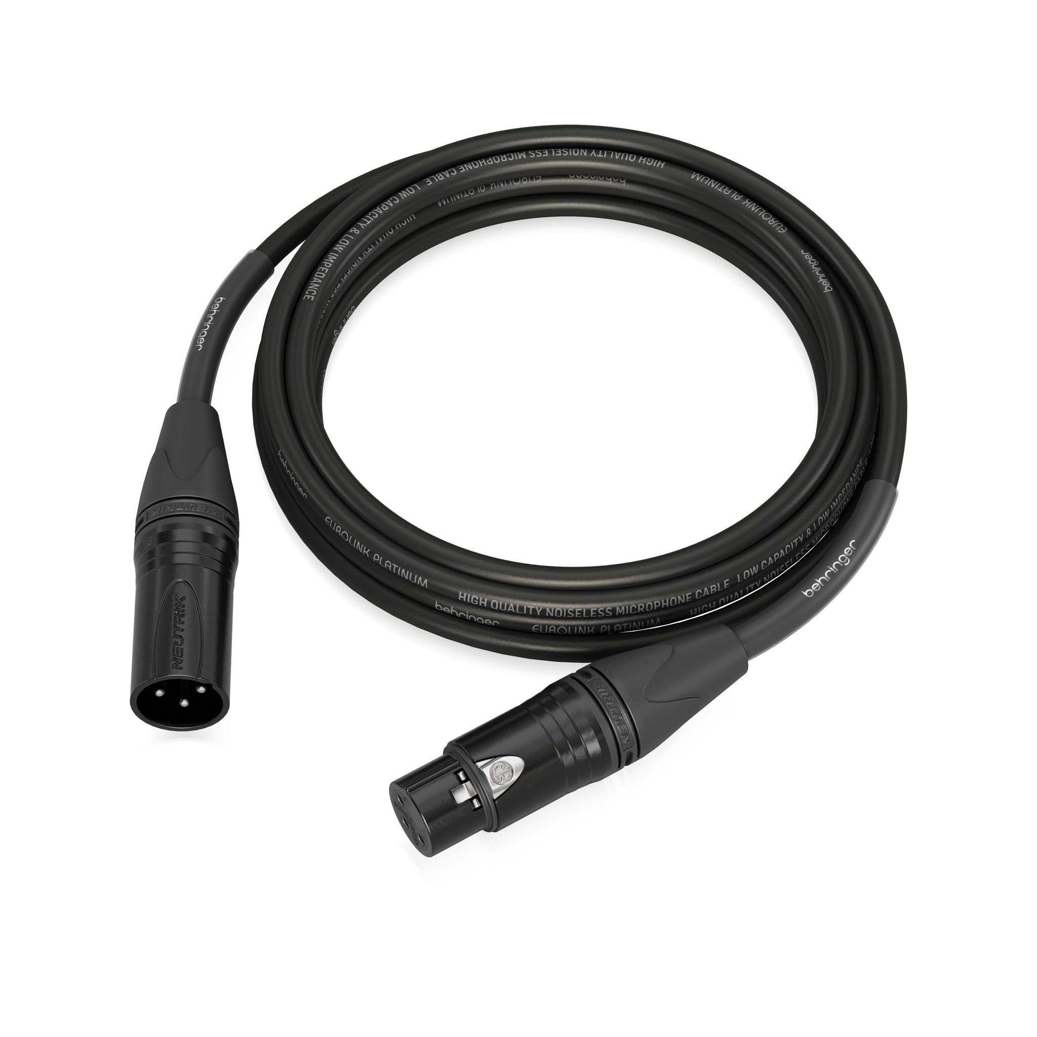 Behringer 16.4-Foot XLR Female to Male Premium Microphone Cable (PMC-500)