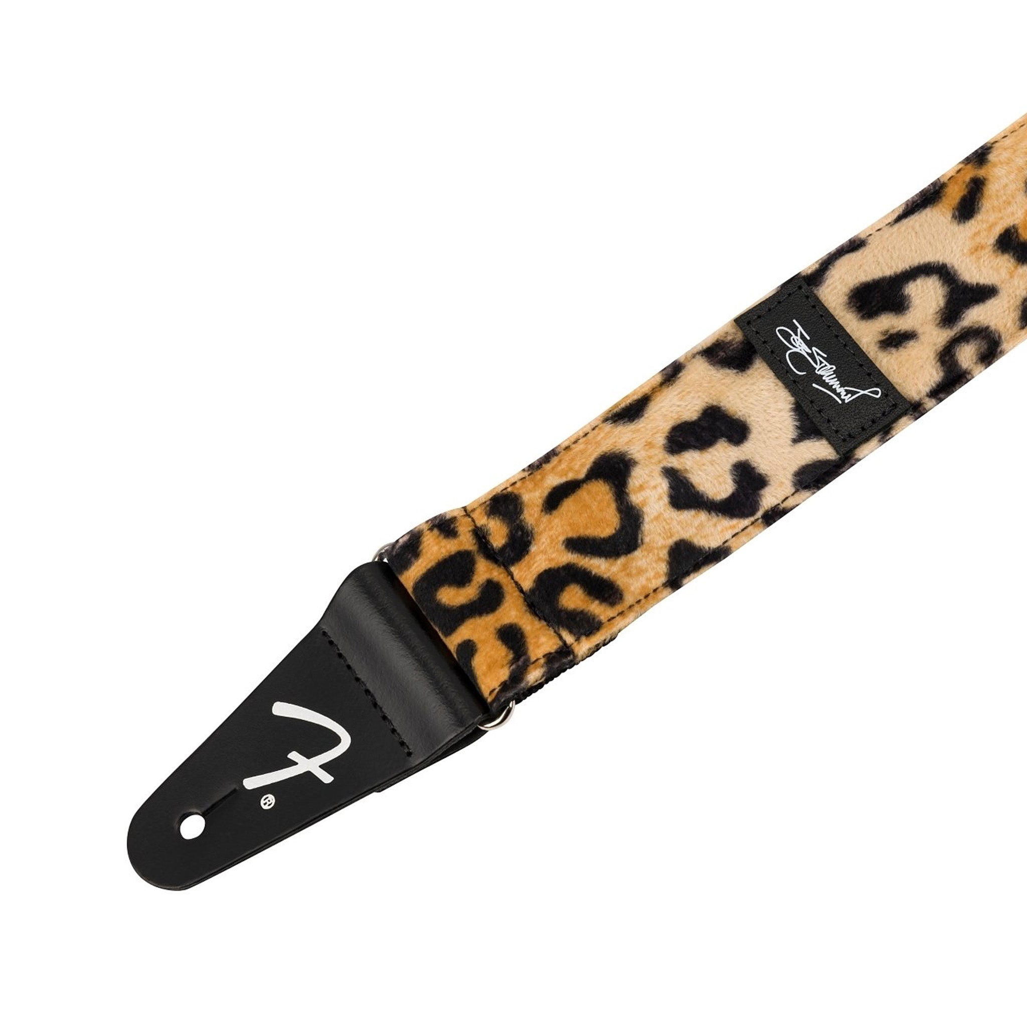 Fender Joe Strummer Inspired Adjustable Leopard Print Guitar Strap